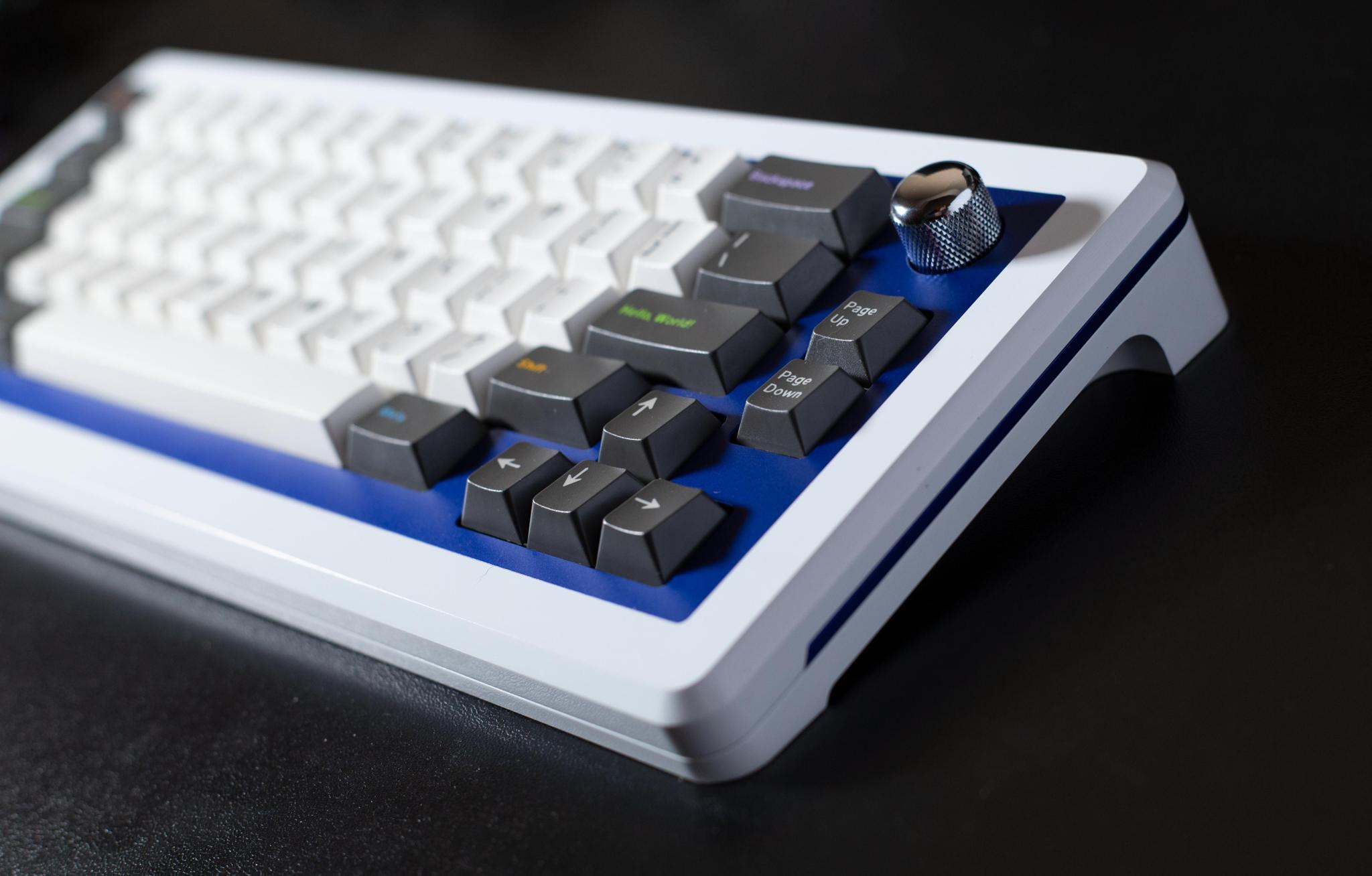 Monarch (GB) - Uncategorized group buy cover image featuring Monarch GB, King Boards, keyboard, group buy, limited edition, customizable, interchangeable inserts, rotary encoder knob, WKL 65%, WK option, sound dampening, custom carrying case