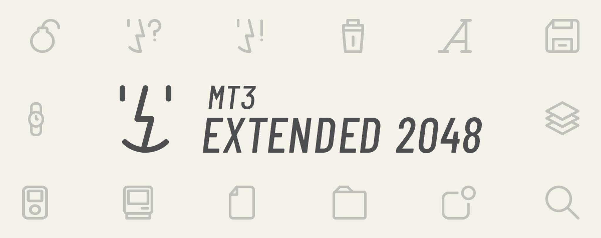 MT3 Extended 2048 (GB) - Uncategorized group buy cover image featuring MT3 Extended 2048, keycap set, AEKII keyboard, Group Buy, Drop, PBT plastic, dye-subbed legends, pricing, keycap kits