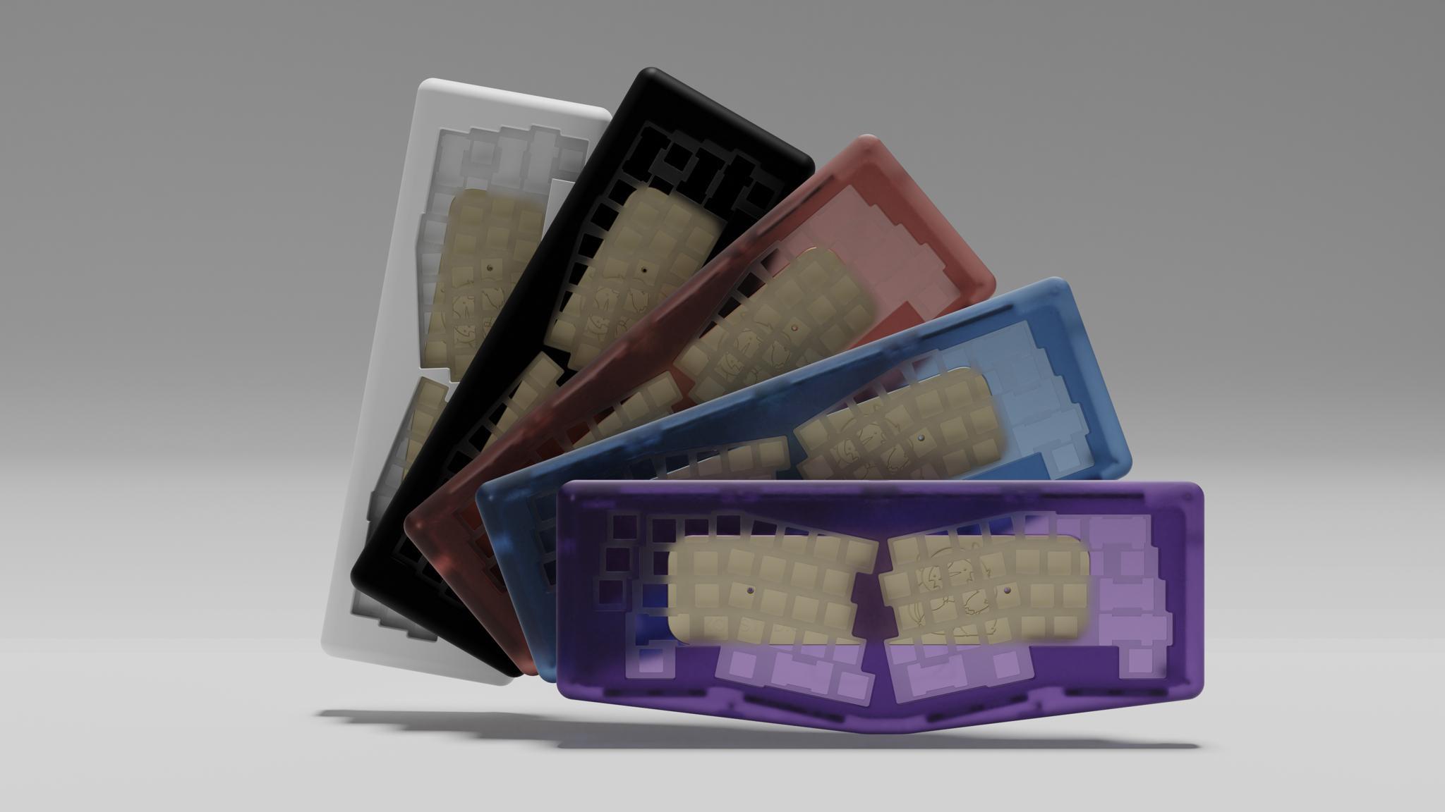 Axolstudio Yeti (IC) - Keyboard interest check cover image featuring AxolStudio, Yeti, mechanical keyboard, group buy, KBDFans, design, customization, typing experience, packaging, durable, personal project, prototype