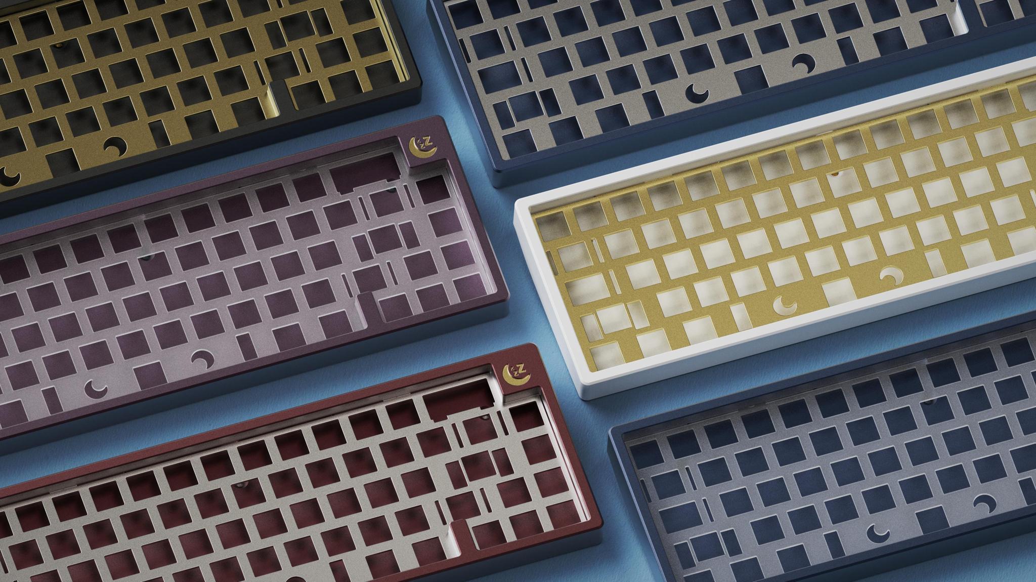 Nemui (IC) - Keyboard interest check cover image featuring nemui, IC, 65% keyboard, sleepy theme, Bachoo, custom keyboard, typing angle, top mount, leaf spring mount
