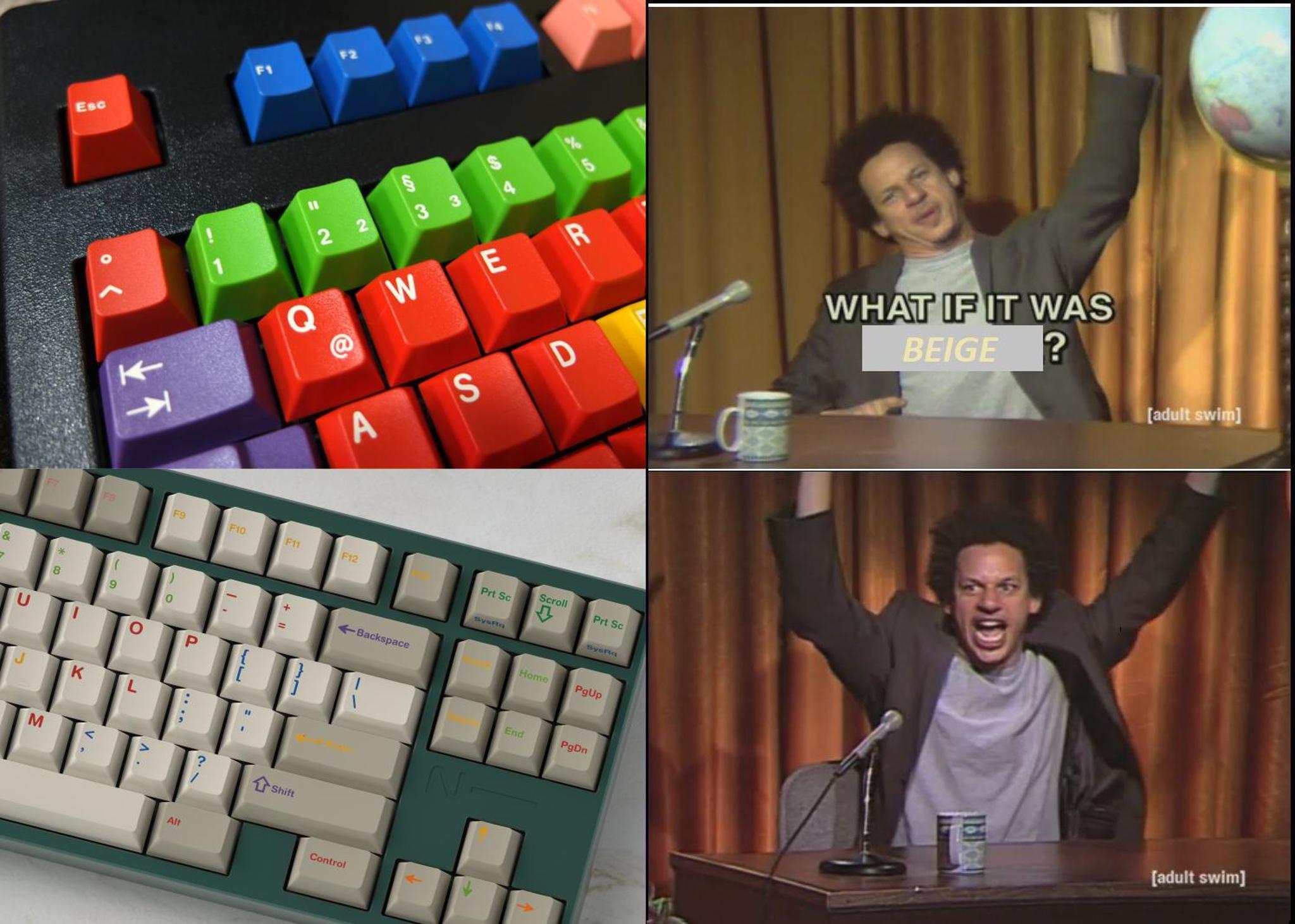 GMK Handarbeige+ (IC) - Keycap interest check cover image featuring GMK Handarbeige, keyboard set, Geon Works, GMK colours, group buy, IC, keyboard hobby