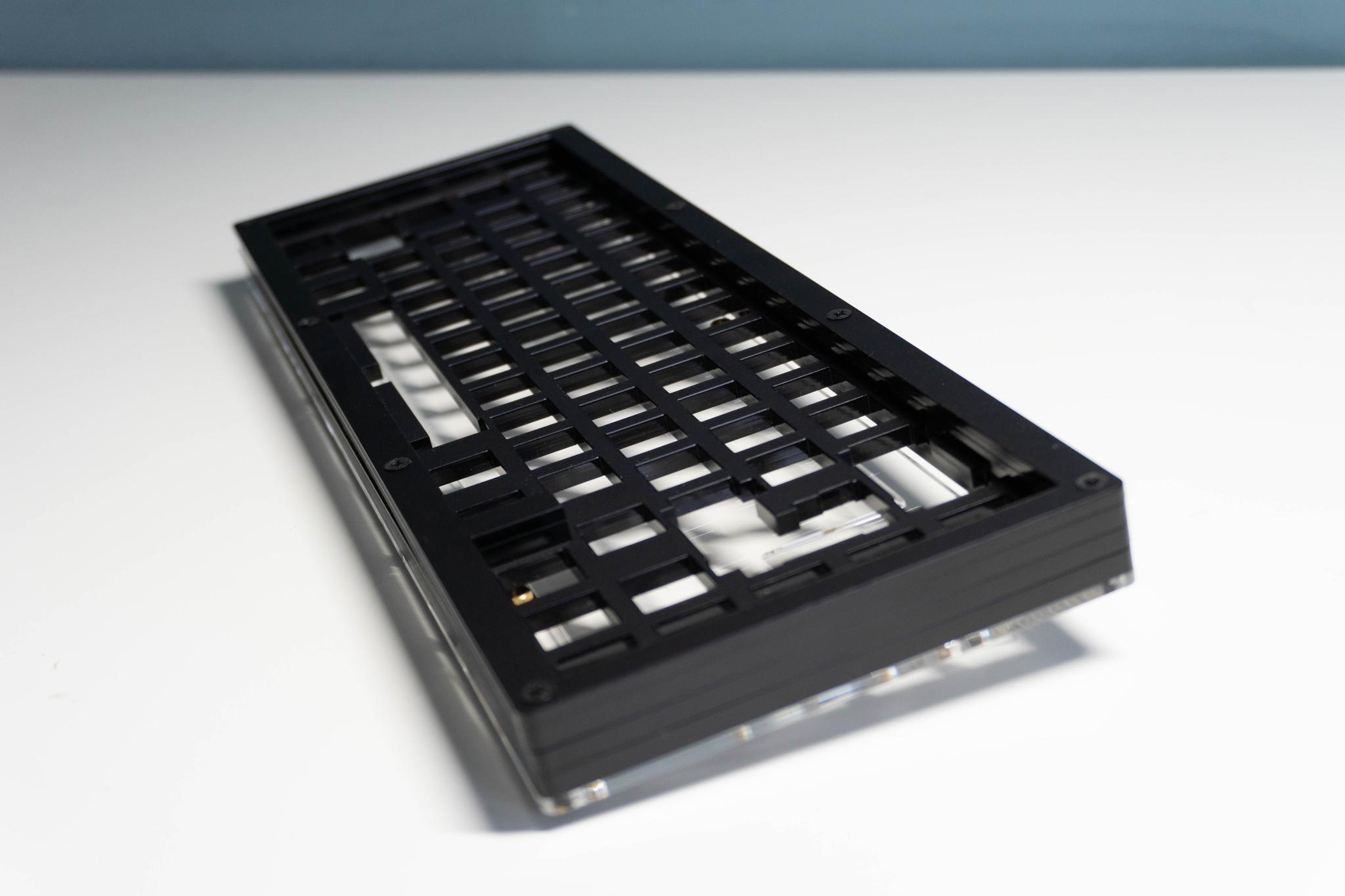 Teocalli65 (IC) - Keyboard interest check cover image featuring Teocalli65, acrylic keyboard, group buy, keyboard design, 65% keyboard, custom keyboard, stacked acrylic, DIY keyboard, XD68 PCB, KPRepublic, keyboard colorways