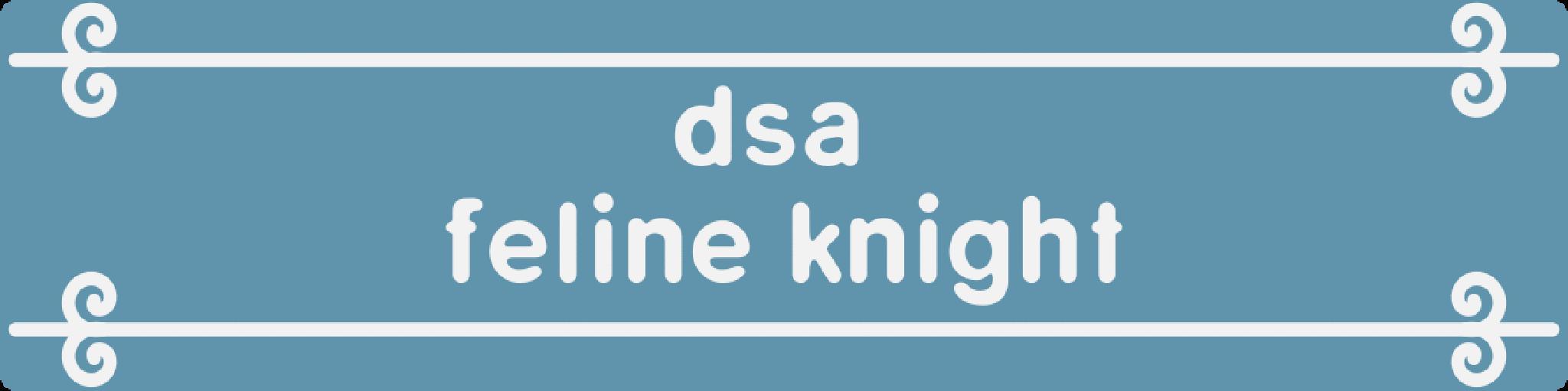 DSA Feline Knight (IC) - Keycap interest check cover image featuring DSA Feline Knight, IP-based keysets, MisonoWorks, Ferris Argyle, Re:Zero, original ideas, PBT DJ, keycaps