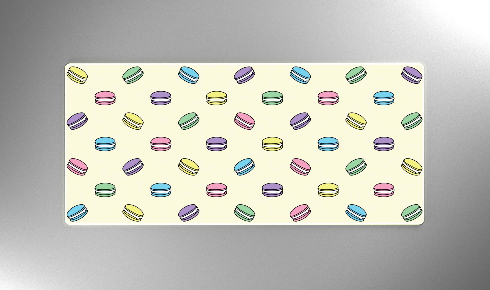Macaron Deskmat - Uncategorized group buy cover image featuring Macaron Deskmat, group buy, Biscuit, KEYGEM, deskmat designs, Macaron Light, Macaron Dark