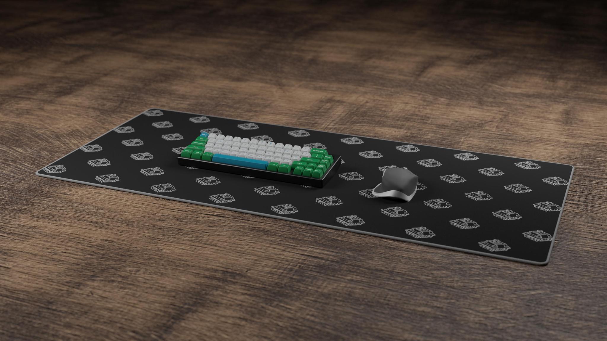 Wire Switch Deskmat (IC) - Deskmats & Accessories interest check cover image featuring deskmat, mechanical switch, design, colorways, patterns, layouts, Geekhack