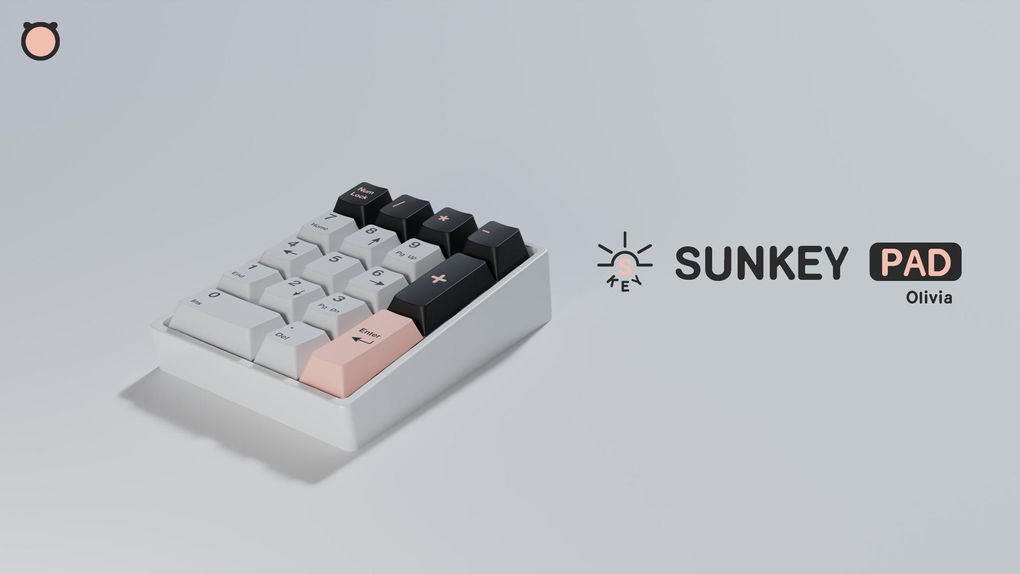 Sun20 Pad (IC) - Keyboard interest check cover image featuring Sun20 Pad, giveaway, GB, aluminum alloy, tray mount, QMK/VIA, hot-swap, Type-c, RGB