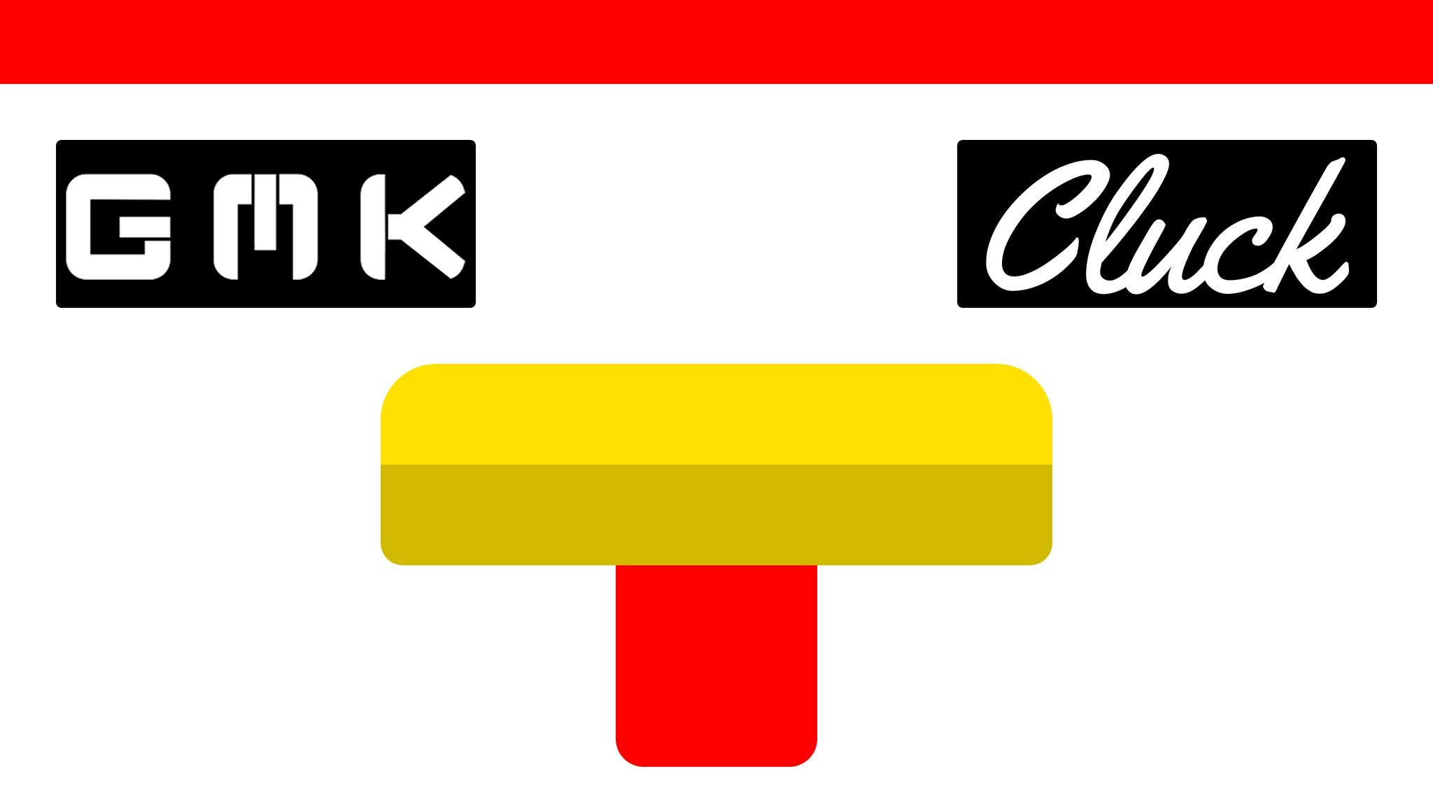 GMK Cluck (IC) - Keycap interest check cover image featuring GMK Cluck, keycap set, rubber chicken, keyboards, Minecraft chicken, artisan collabs, vendors