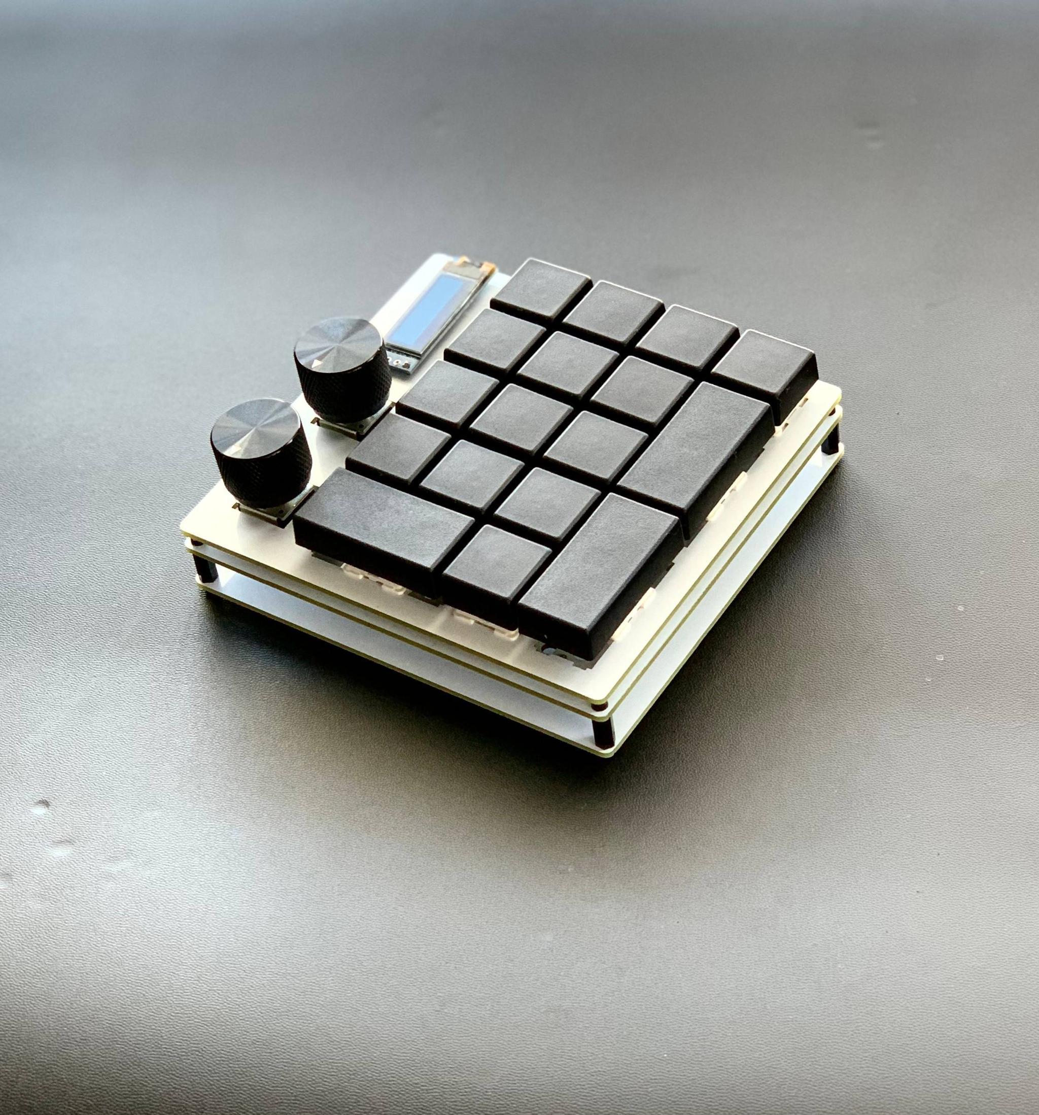 Knob Goblin (IC) - Others interest check cover image featuring Knob Goblin, macropad, DIY kit, rotary encoders, OLED screen, soldering, Elite C, Pro Micro, QMK compatible
