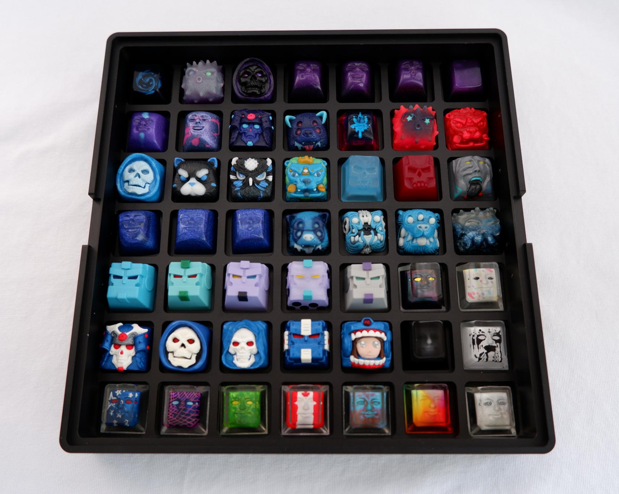 MAK WongBox+ (IC) - Others interest check cover image featuring WongBox+, 3D printed, artisan case, aluminum, black, rose gold, acrylic lid, glass lid, 3D printed stand