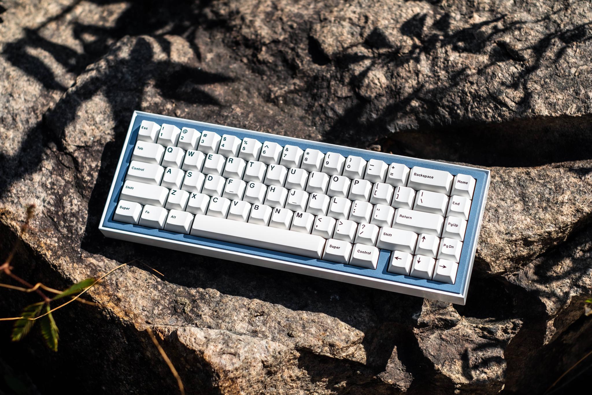 Frusta Fundamental 65% (IC) - Keyboard interest check cover image featuring Frusta Fundamental, 65% keyboard, PicoLab, modular keyboard, mechanical keyboard, DIY, G14D, Hong Kong, mounting systems, prototype, customizable mechanical keyboard