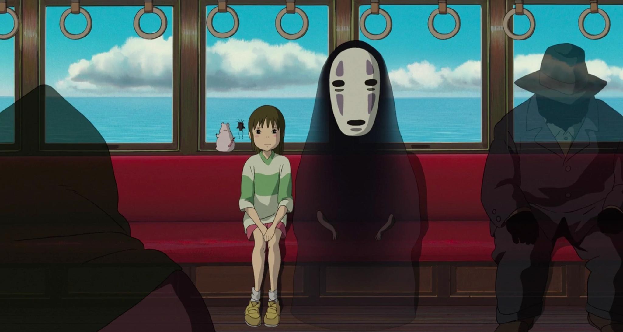 GMK Faceless (IC) - Keycap interest check cover image featuring GMK Faceless, Spirited Away, Hayao Miyazaki, keyboard set, animated feature