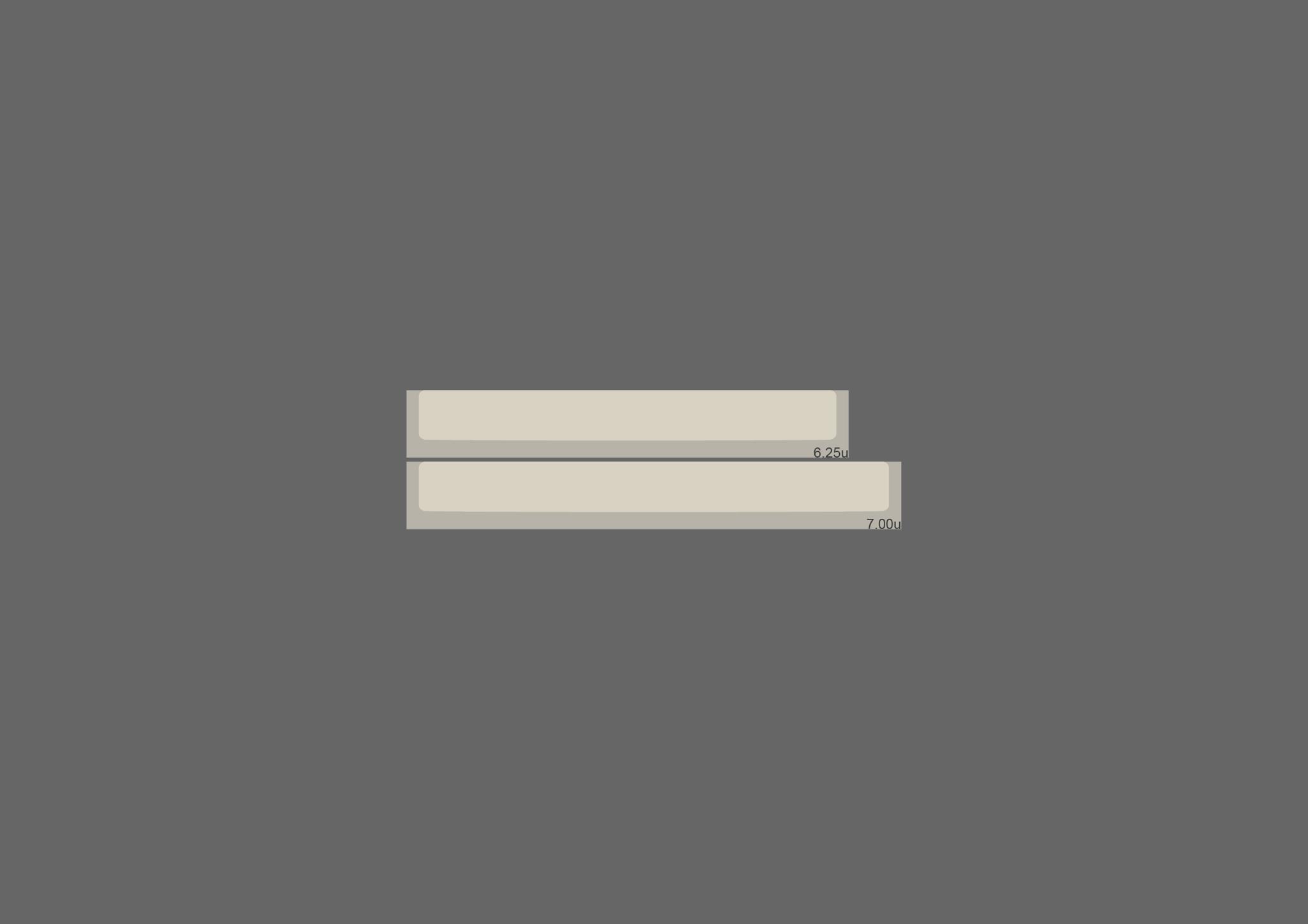 GMK Spacebars (IC) - Keycap interest check cover image featuring GMK, spacebars, L9, PBT sets, Originative, IC form