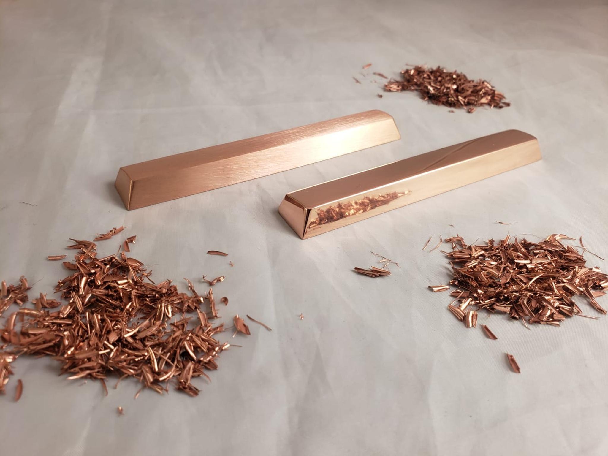 Space Bars By MTB KEYS (GB) - Uncategorized group buy cover image featuring MTB KEYS, group buy, spacebars, copper, bronze, aluminum, Cherry profile, OEM profile, Cerakote, anodizing, springs, sound-test