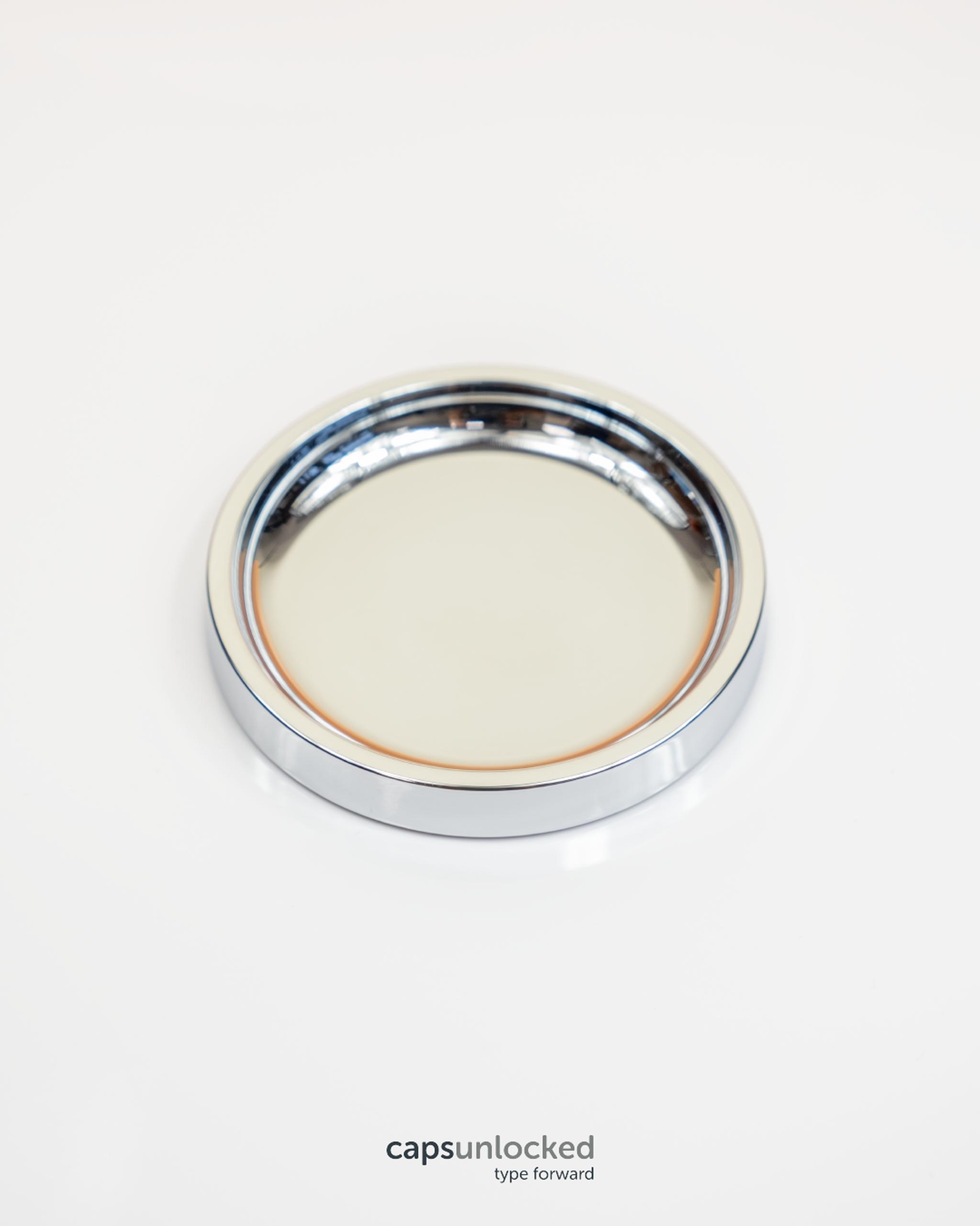 80mm Aluminium Trays (IC) - Others interest check cover image featuring aluminium tray, 80mm tray, silicone foot, matte black, smoke, mirror finish, group buy