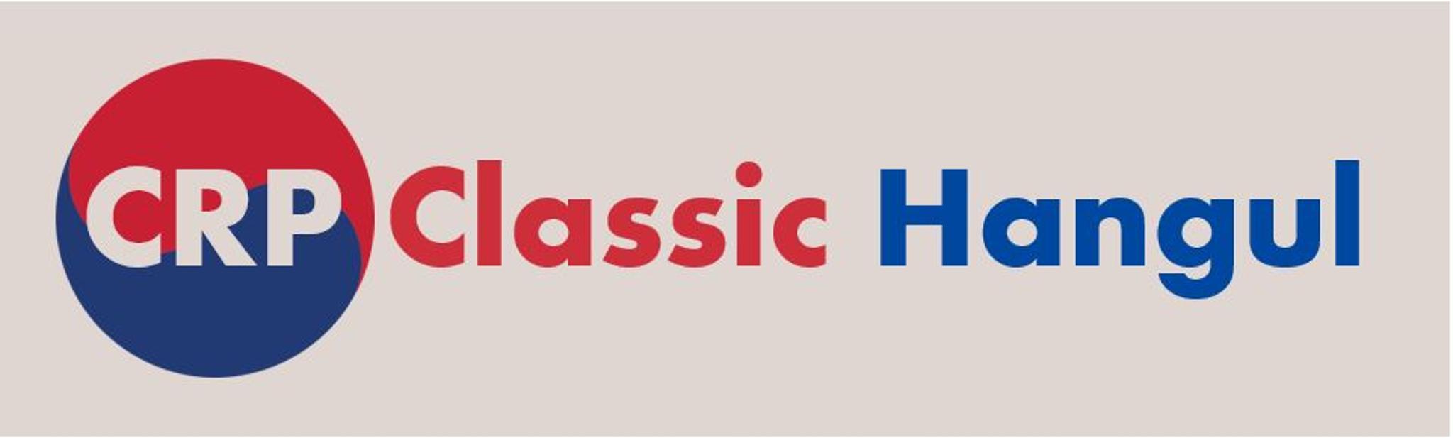 CRP Classic Hangul (IC) - Keycap interest check cover image featuring CRP Classic Hangul, keycaps, Kingk22, En Dash, Aki-S, keyboard project, GB dates