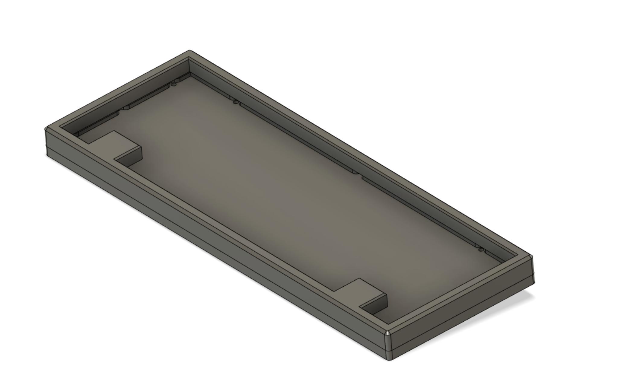 Nitwimp60 WKL Case (IC) - Keyboard interest check cover image featuring machinist, aluminum high profile case, brass plate, ANSI layout, Keycult Graphite PCB, individual craftsmanship