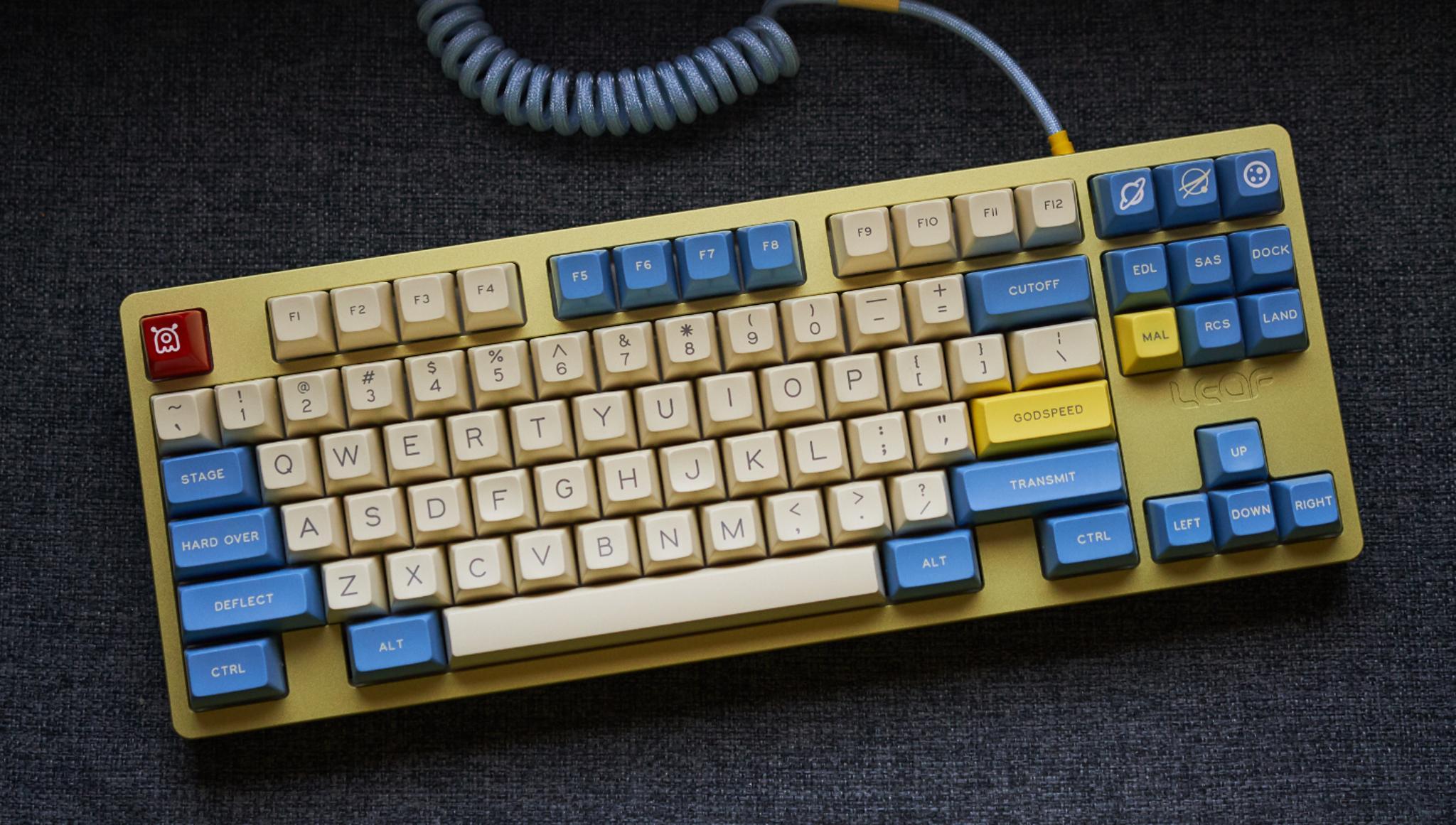 Fox Lab - Leaf 65% (IC) - Keyboard interest check cover image featuring Fox Lab, Leaf 65, keyboard, custom keyboard, Leaf series, design, PORON, gasket, color options