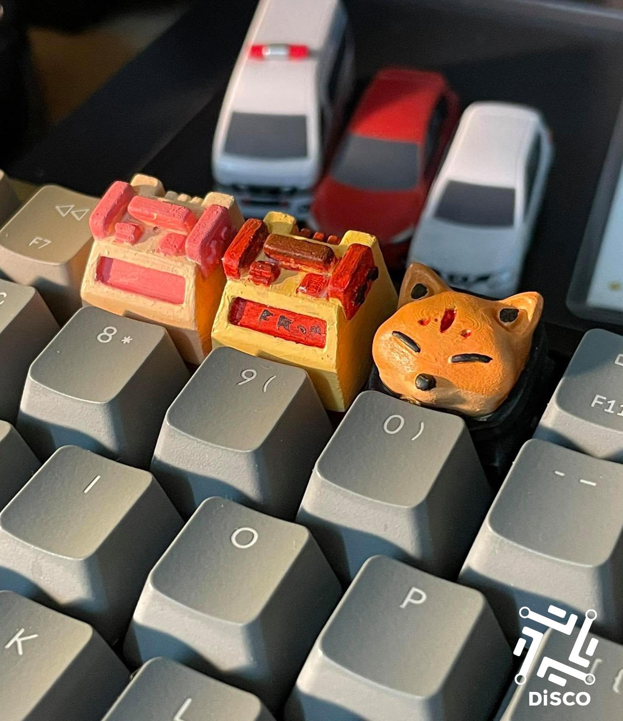 The Toy Past of Memory Artisan Keycap (IC) - Keycap interest check cover image featuring artisan keycap, handicraft, clay, resin, Cherry MX, toy past of memory, group-buy