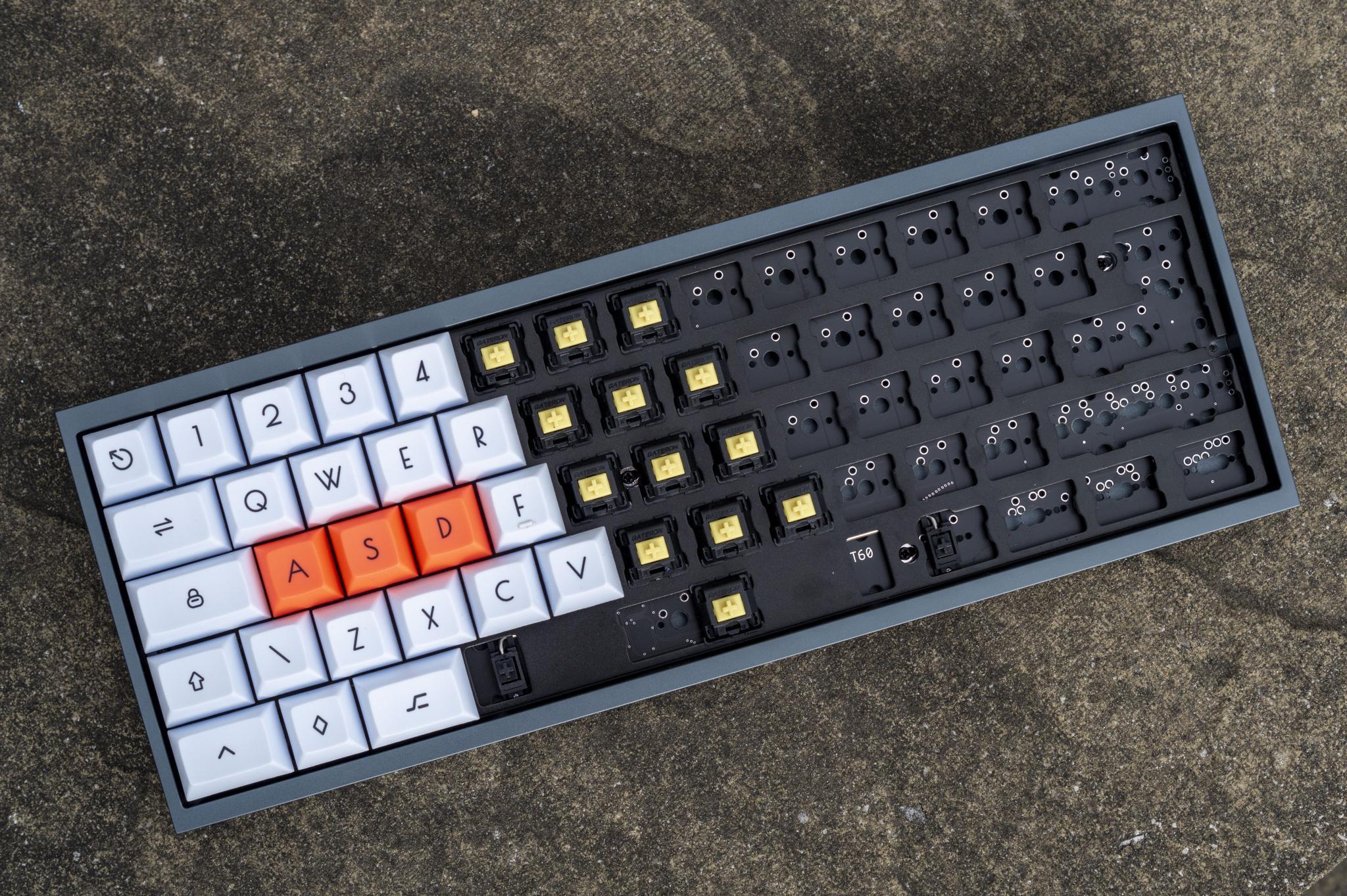 BT60 (IC) - Others interest check cover image featuring BT60, PCB, hotswap, soldered, Bluetooth, wireless, keyboard, Polarity Works, ZMK, battery life, ANSI layout