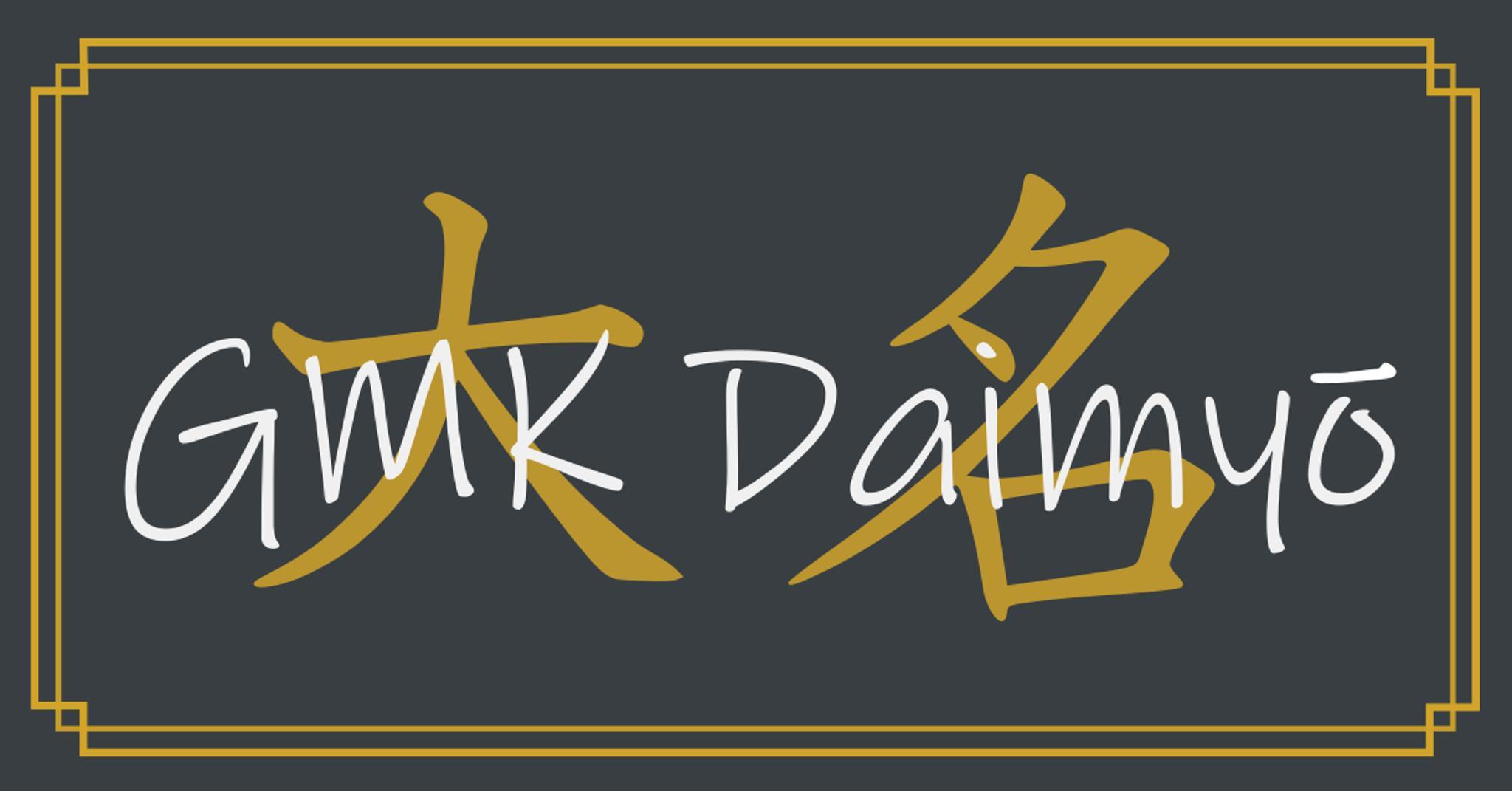 GMK Daimyo (IC) - Keycap interest check cover image featuring GMK Daimyo, Sengoku period, Japan, daimyō, Oda clan, Ashina clan, Satake clan, Tokugawa shogunate, keycap set, collaborations