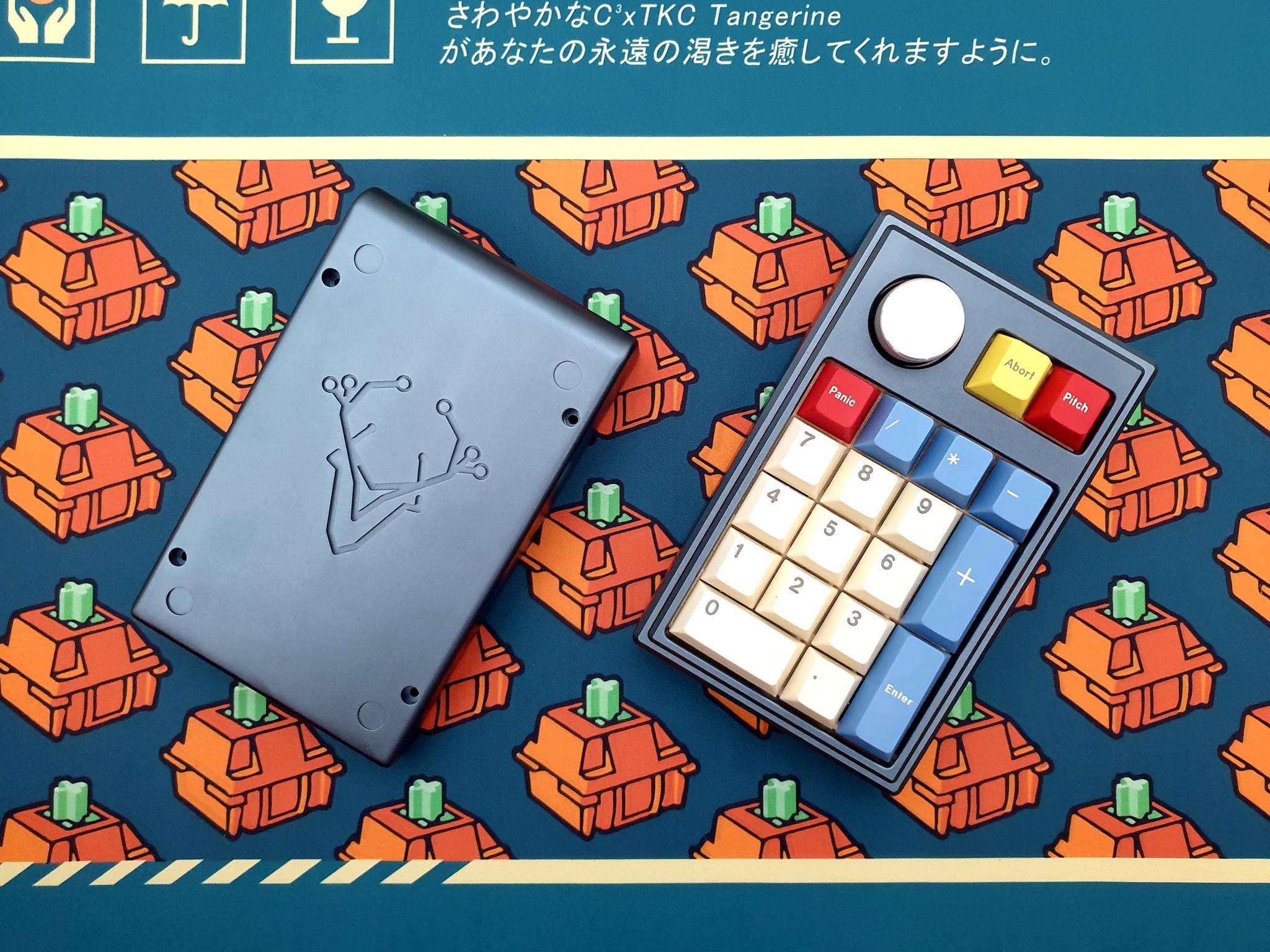 MACRO-1 (GB) - Uncategorized group buy cover image featuring MACRO-1, GB, keyboard, numpad, Laneware Peripherals, prototype, sound test, build stream, numpad layouts, encoder, anodized aluminum, ByteSizedSeamus, Taeha Types, Manoli Visuals