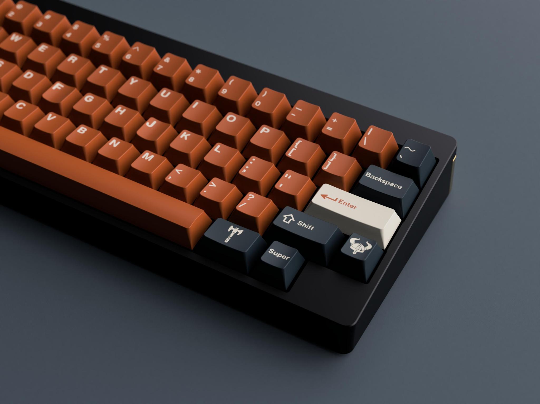 GMK ReForged (IC) - Keycap interest check cover image featuring GMK ReForged, keyboard kit, driftingbunnies, Anvil kit, keycaps, renders, deskmat, artisan keycaps, group buy, vendors