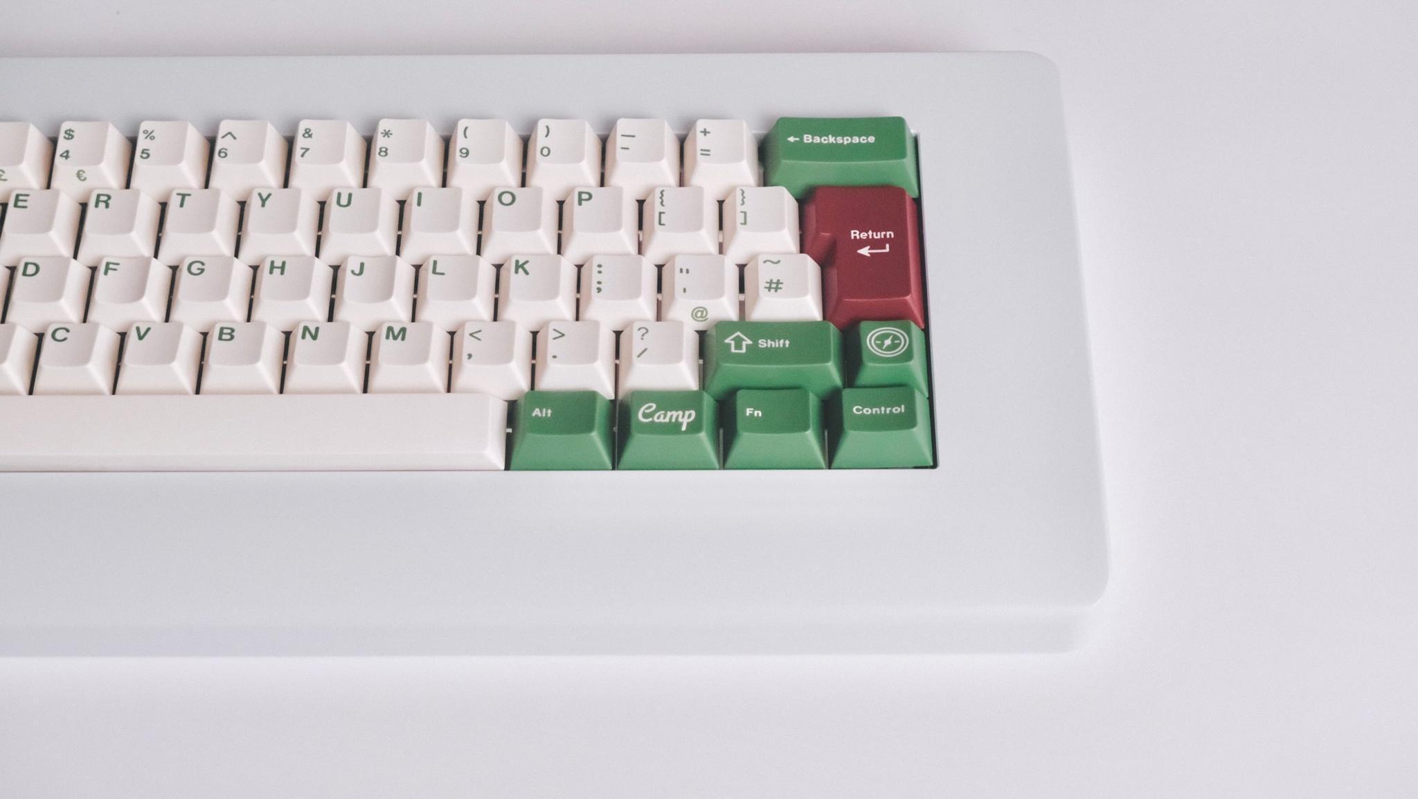 Piggy - 60% Gasket - Keyboard interest check cover image featuring Piggy 60, custom keyboard, gasket mount, S7 Elephant, Jacky, group buy, e-beige, purple, red, e-white, PC, aluminum, poron foam, USB-C