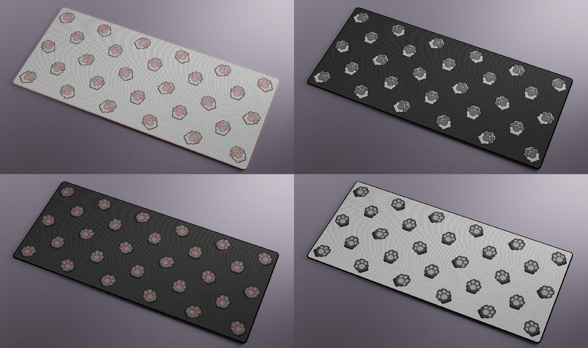 The Catmat Deskmats (IC) - Deskmats & Accessories interest check cover image featuring Catmat, Deskmat, Group Buy, Colourways, Vendors, Design, Samples, Cuteness, Zion Studios