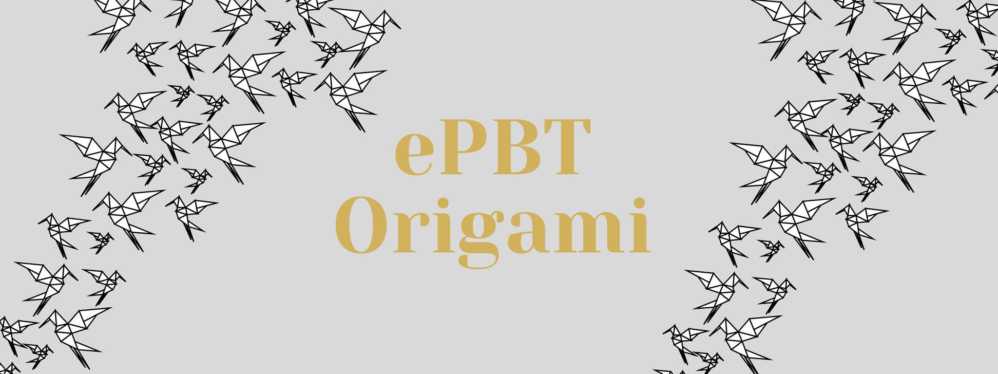 ePBT Origami (IC) - Keycap interest check cover image featuring ePBT Origami, keycap set, Origami, Hiragana sublegends, mechanical keyboards, custom keycaps, accents kit, international kit