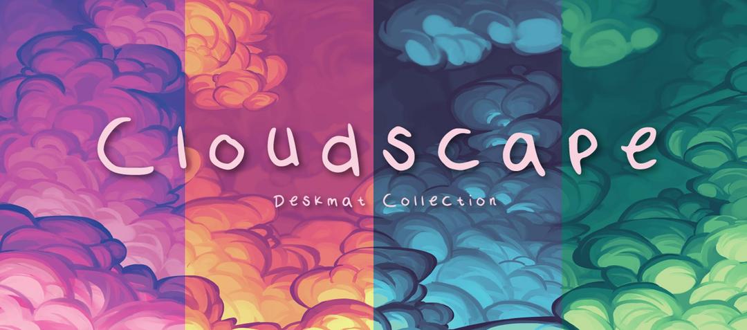 Cloudscape Deskmats