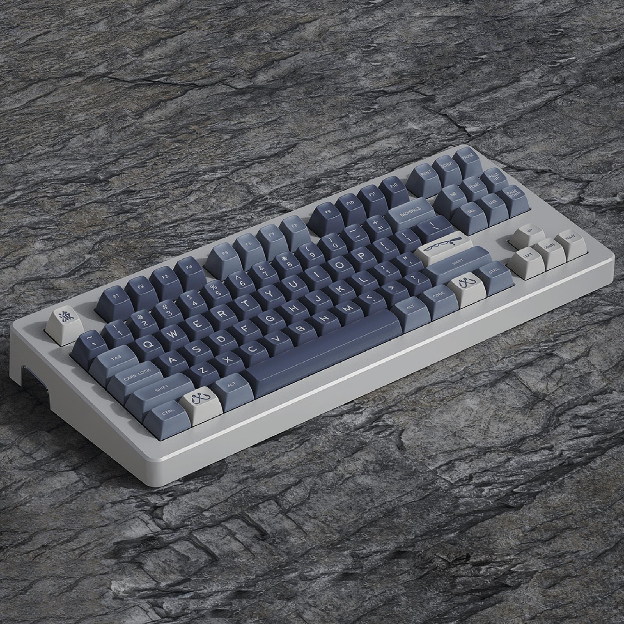 MG Fishing Keycap Set (GB) - Uncategorized group buy cover image featuring MG Fishing keycaps, Japan Drama, novelties kit, doubleshot ABS, Cherry MX-compatible, MelGeek, Rifen, high-profile