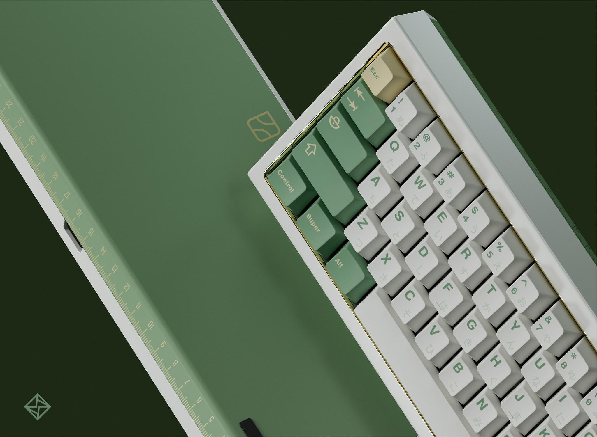 MW STONE Age (IC) - Keycap interest check cover image featuring MW Stone Age, keycaps design, IC FORM, Ishigami Senkuu, renders, keyboard collaboration, HIBI Metal Keycaps, vendor list