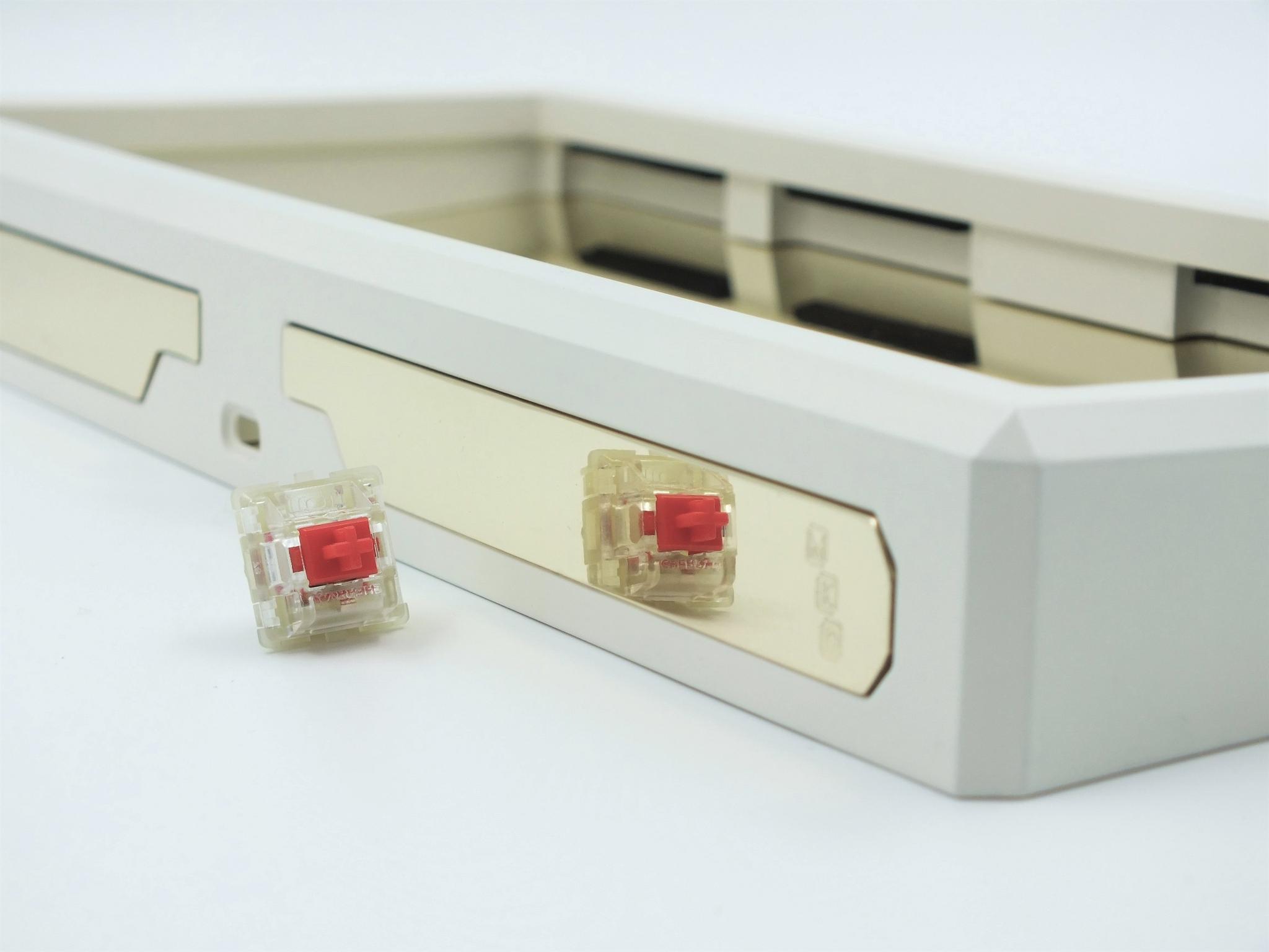 MKD-Custom60% by Teleport - Uncategorized group buy cover image featuring MKD-Custom60, Teleport, custom keyboard, gasket mount, aluminum case, brass weights, PCB layout, Group Buy, Germany