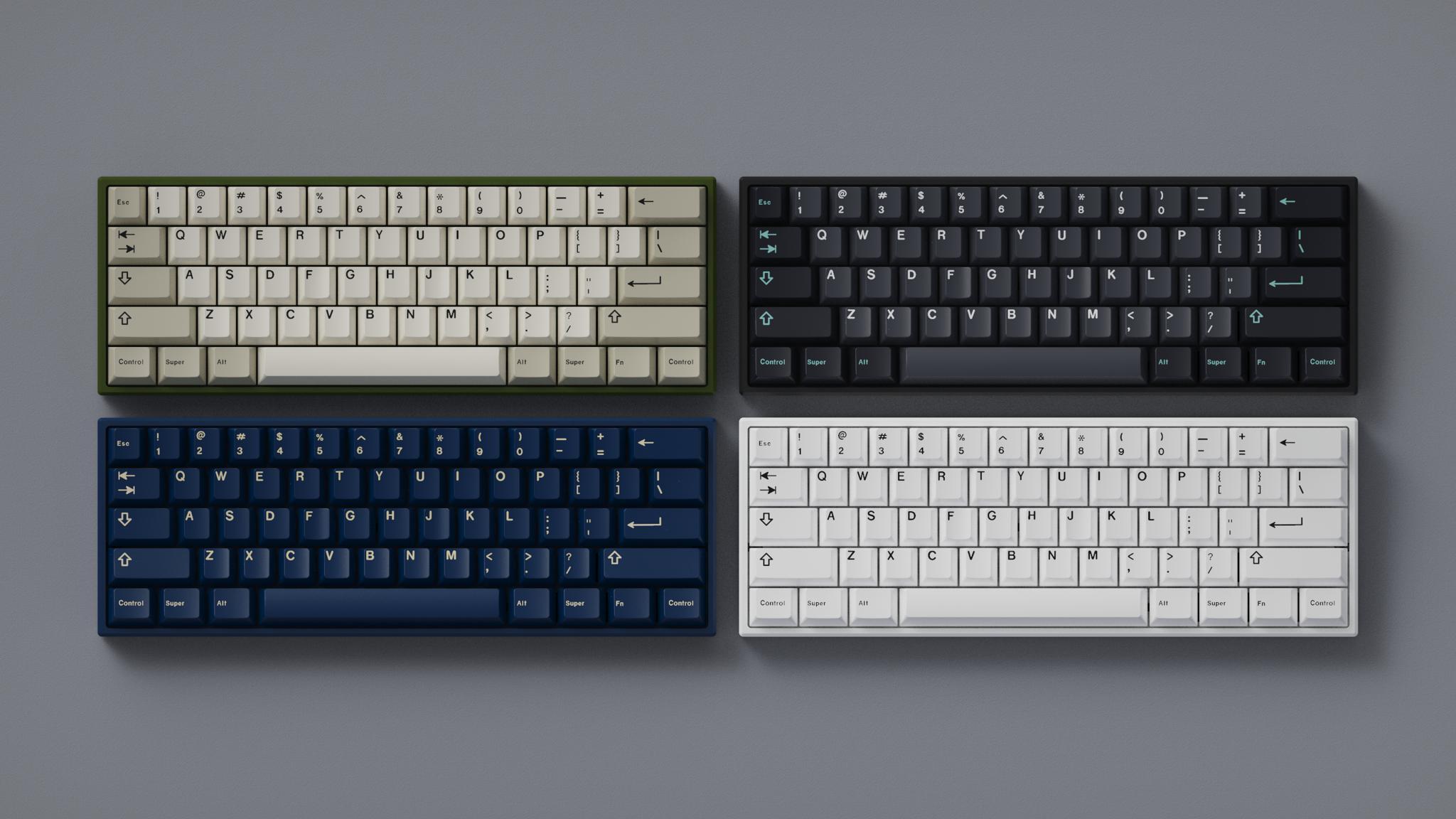 Freebird60/FB60 60% (IC) - Keyboard interest check cover image featuring Freebird60, FB60, KeebsForAll, custom keyboard, 60% keyboard, entry-level, keyboard community, hot-swap PCB, modular components