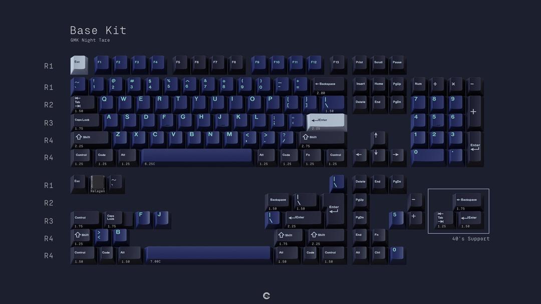 GMK Night Tare (IC)