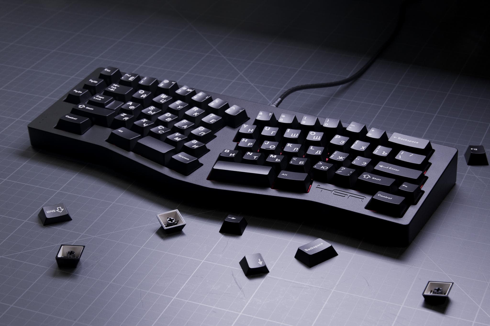 GMK Cyrillic WoB & Beige - Gallery image 5 showing project details