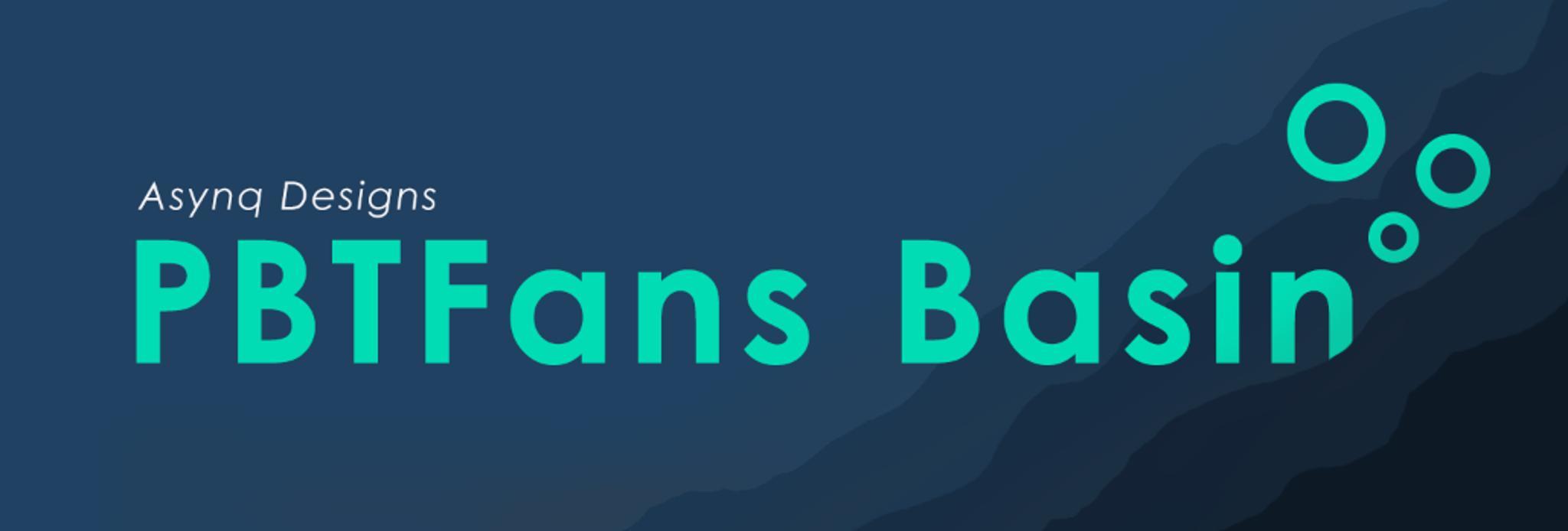 PBTfans Basin (IC) - Keycap interest check cover image featuring PBTfans Basin, keycap set, oceanic design, group buy, Asynq Designs, double-shot PBT, feedback, Discord, keycap vendors