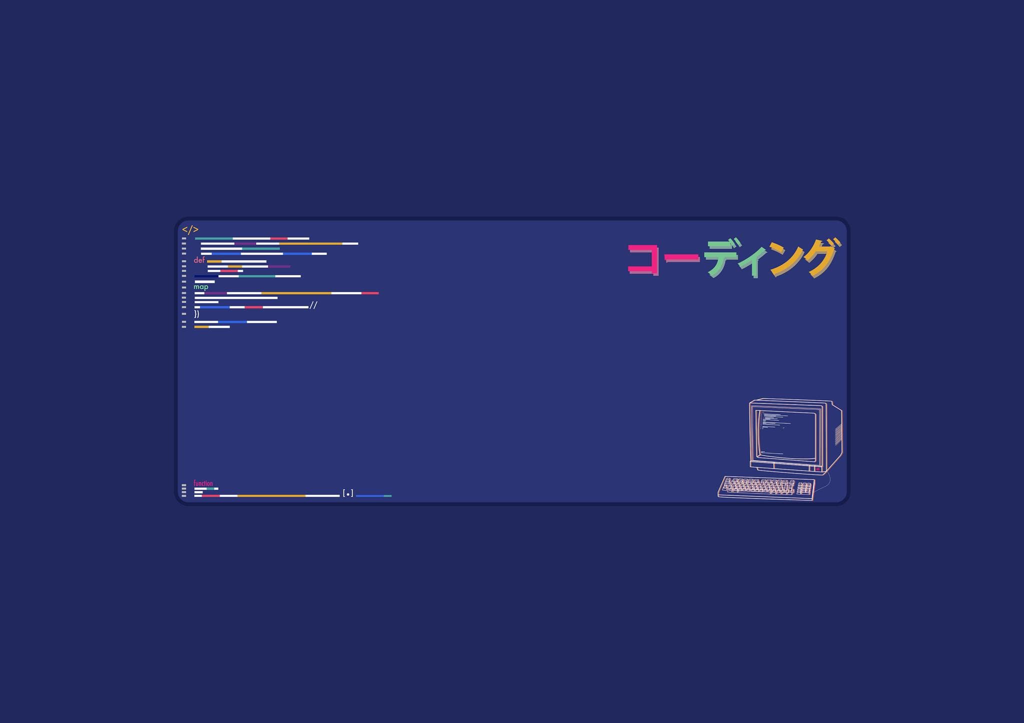 Coding Deskmat & Simplify Wave Deskmat - Gallery image 6 showing project details