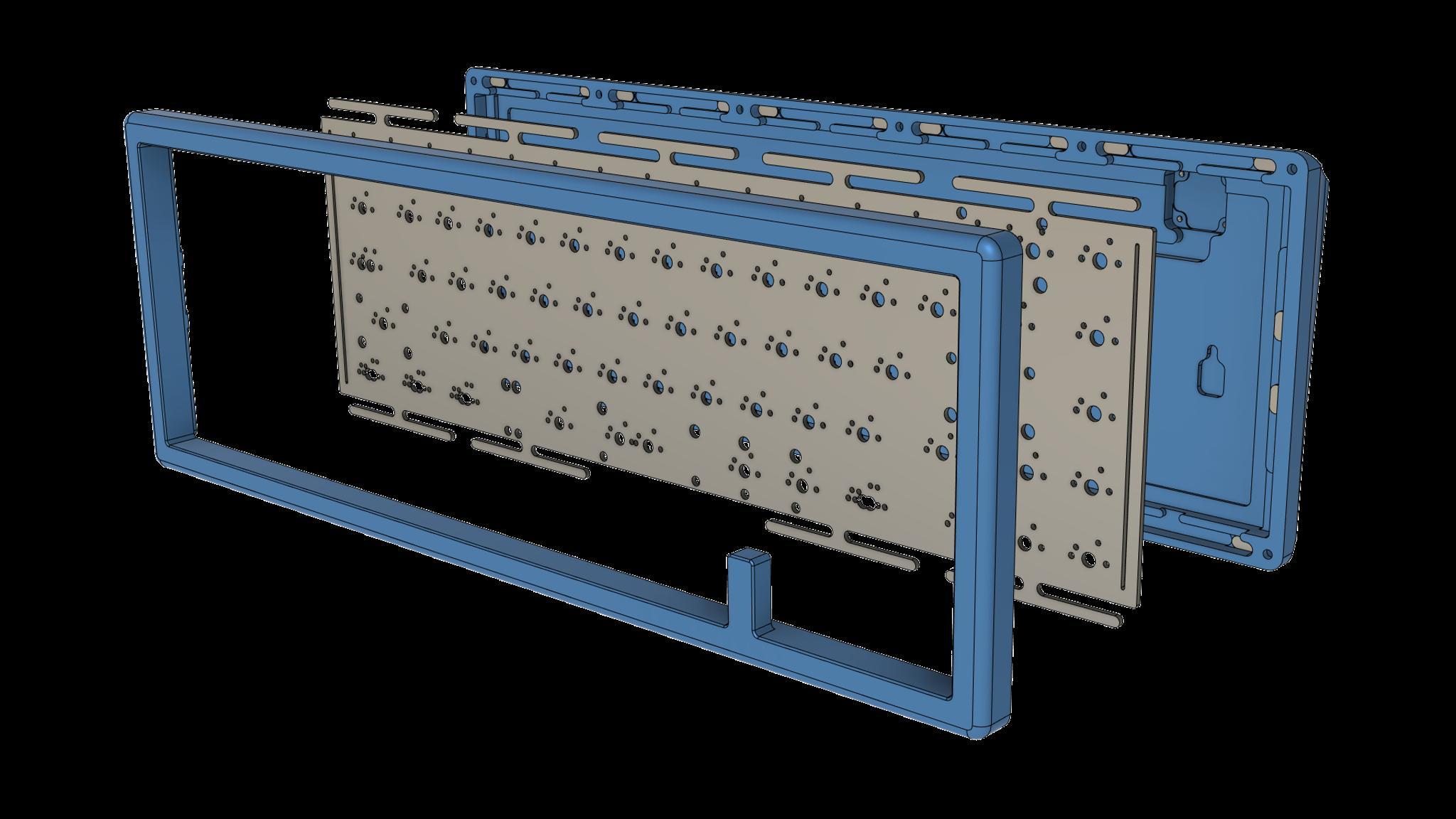 Nascent (IC) - Keyboard interest check cover image featuring Nascent, group buy, keyboard, Cerakote, FR4 plate, Studio Kestra, 65% keyboard, solder PCB, anodized colors, leaf spring mount
