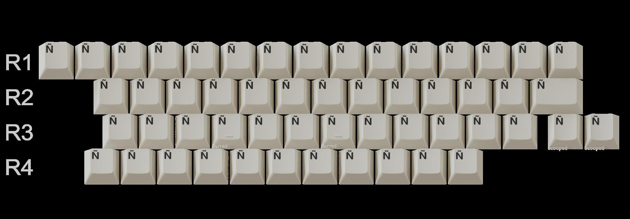 GMK WoB and Beige Ñ Addon Kit - Gallery image 2 showing project details