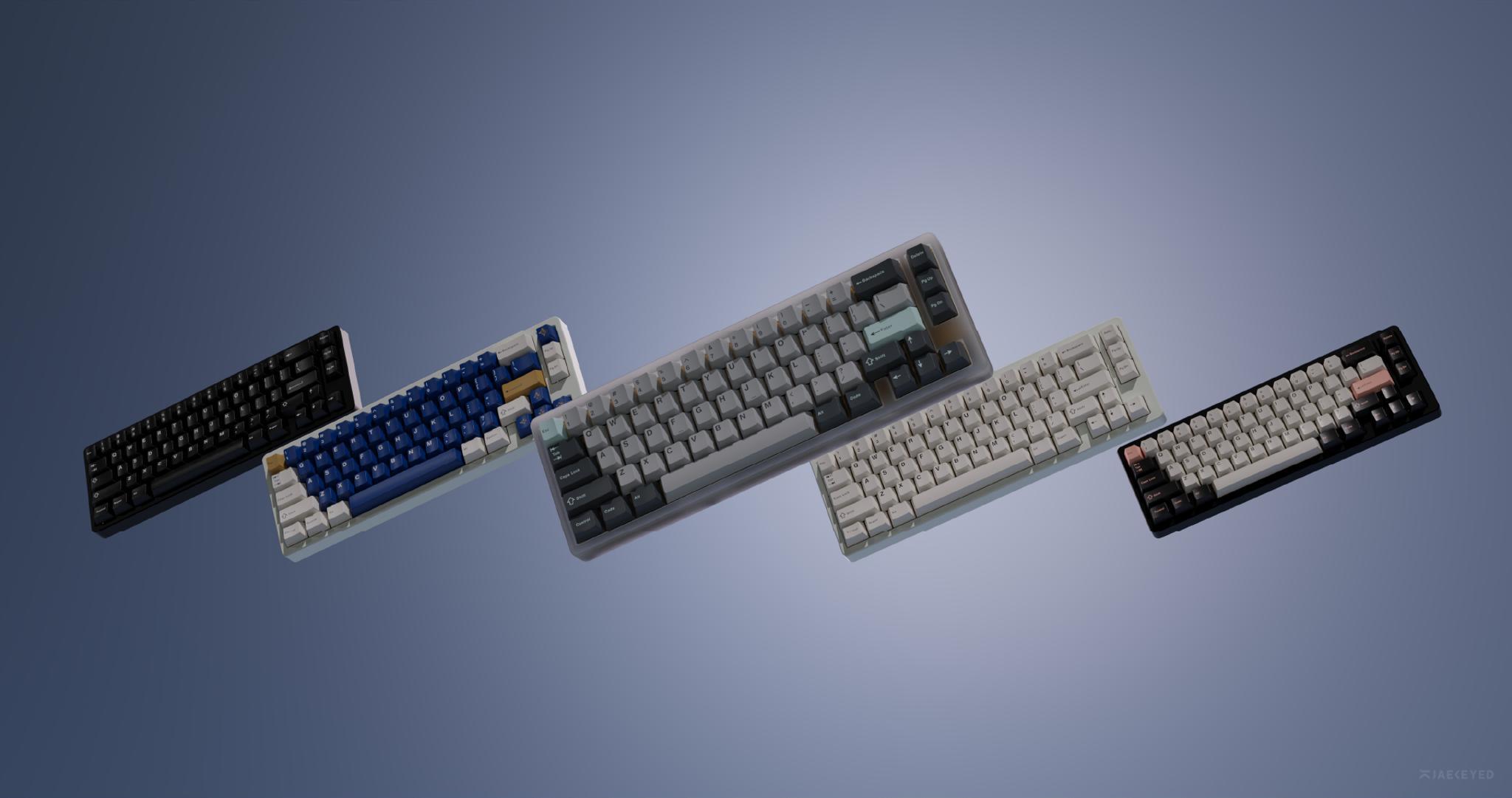 Swift65 (IC) - Keyboard interest check cover image featuring Swift65, mechanical keyboard, gasket mount, PCB, aluminum, interest check, group buy, Alfred, keycaps, anodized, E-coat