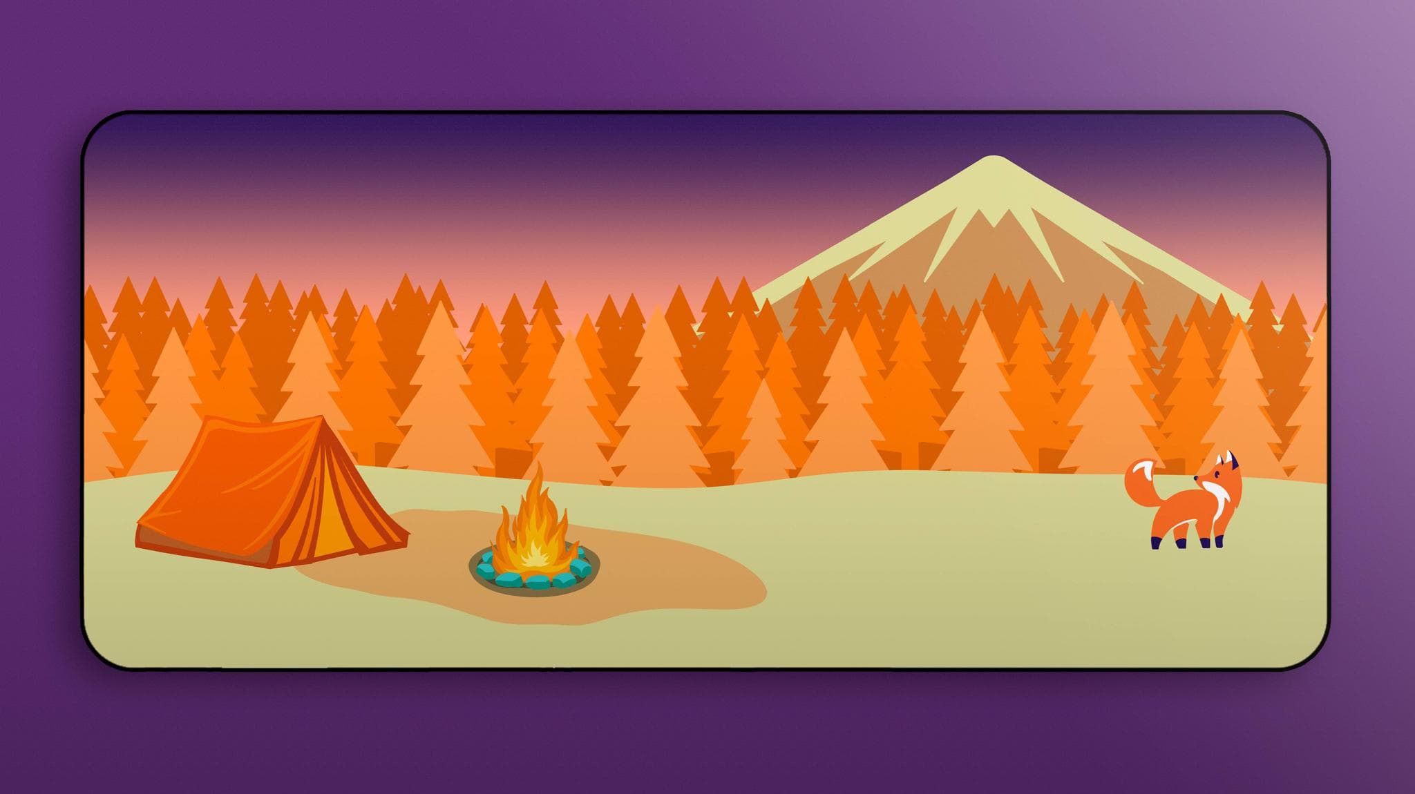 Camping Ground Deskmat - Gallery image 3 showing project details