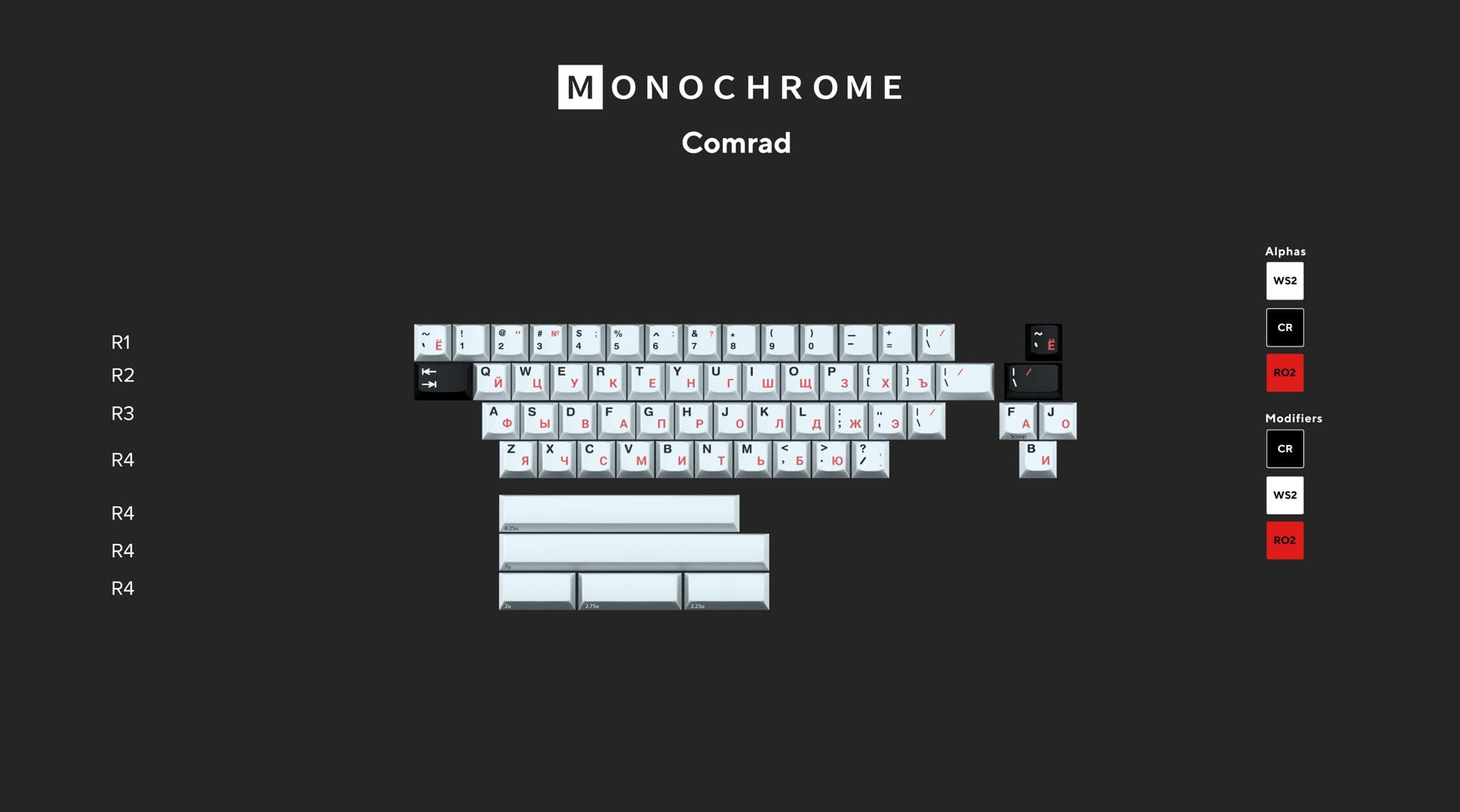 GMK Monochrome R2 - Gallery image 4 showing project details