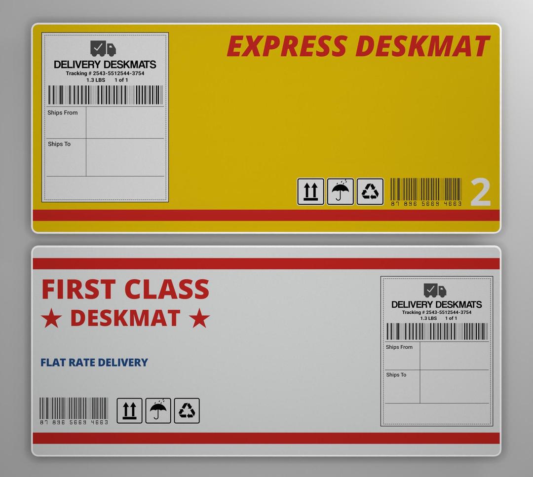 Delivery Deskmats