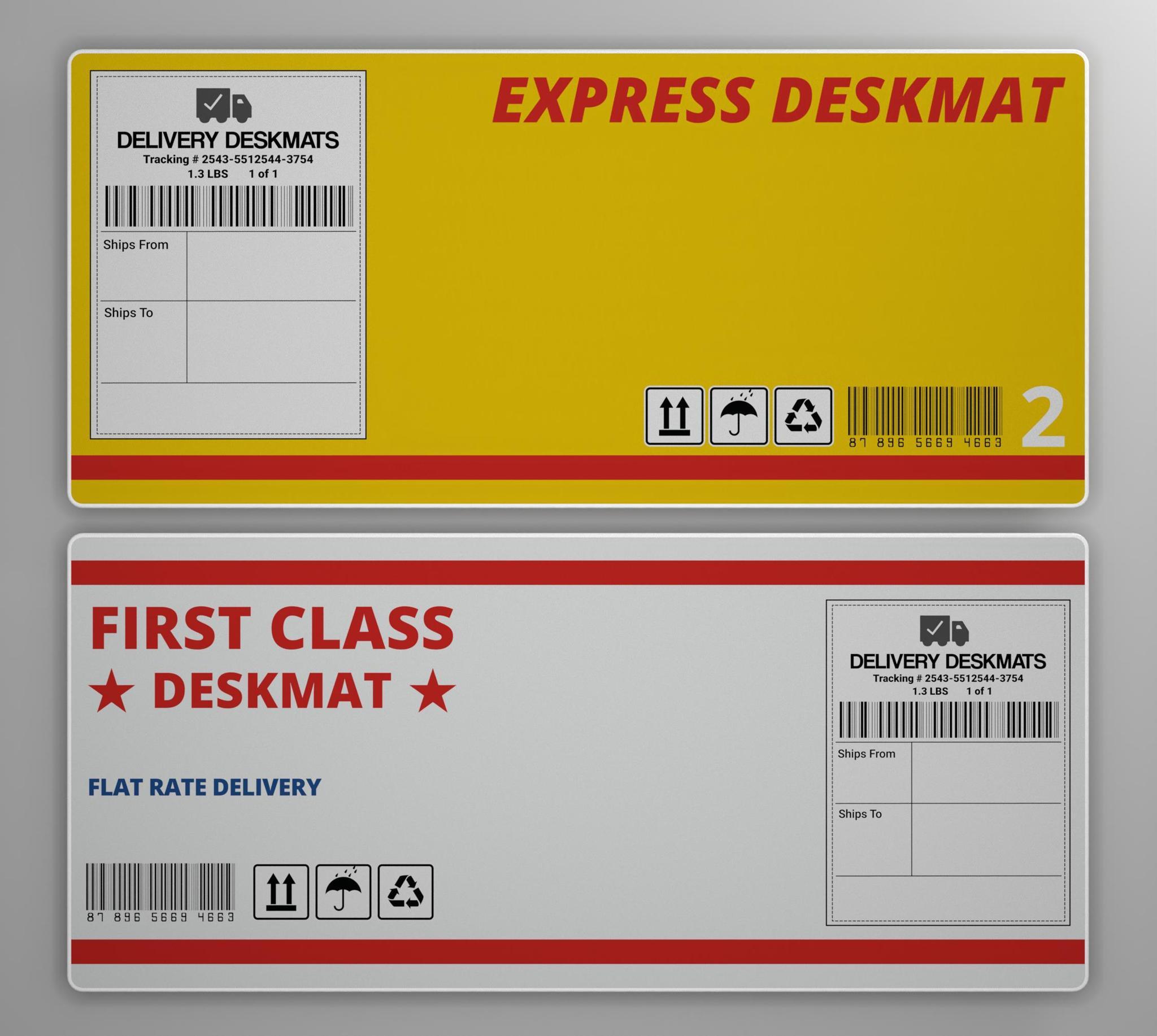 Delivery Deskmats - Deskmats & Accessories group buy cover image featuring delivery deskmats, GB live, Dangkeebs, Keyspresso, Mechboards, Keygem, Kibou, deskmat specifications, June 2021, premium printing, group buy