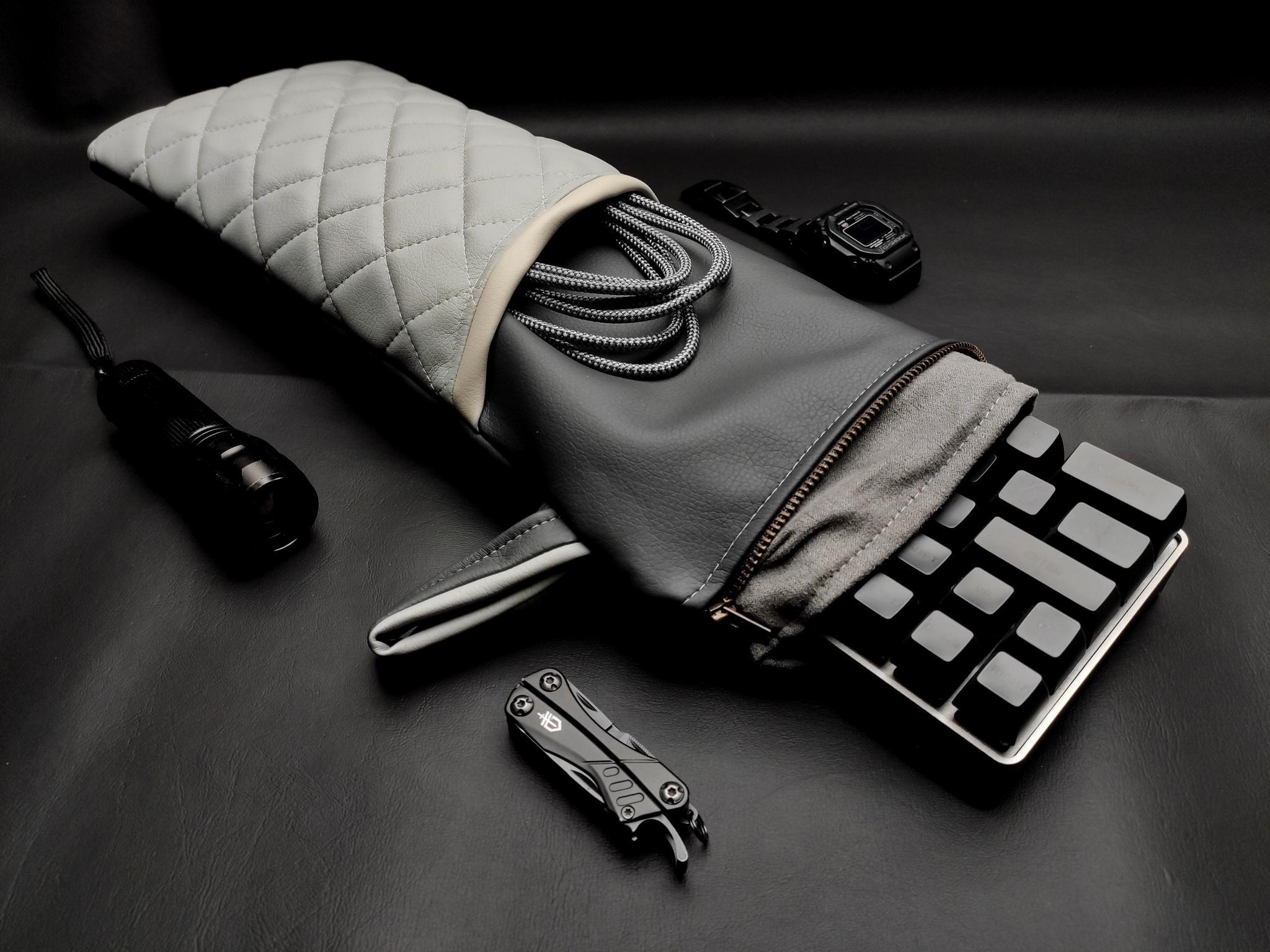 ePBT Camo Keyboard Case - Uncategorized group buy cover image featuring ePBT Camo, keyboard case, collaboration, mvkb, epbt keycaps, deluxe case, custom label, grey scale, imitation leather