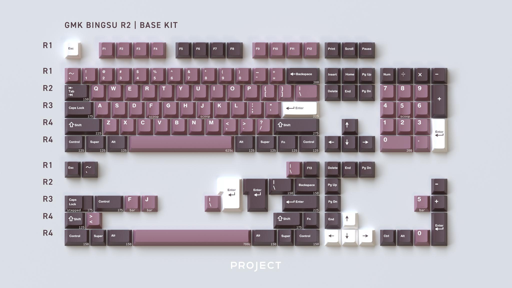 GMK Bingsu R2 (IC) - Keycap interest check cover image featuring GMK Bingsu R2, keycap sets, mechanical keyboards, kitting, deskmats, international kit, aesthetic kit