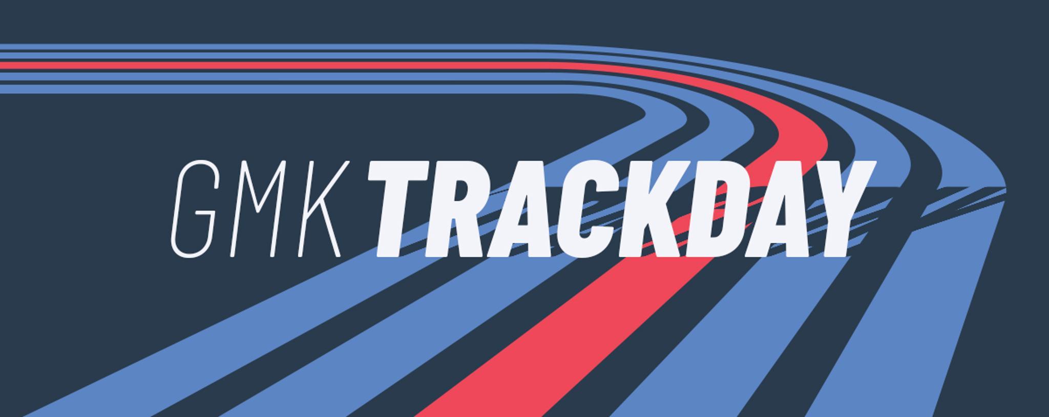 GMK Trackday (IC) - Keycap interest check cover image featuring GMK Trackday, car enthusiasts, track racing, vehicle skills, vendors, keyboards, deskpads, keycaps, metal artisans