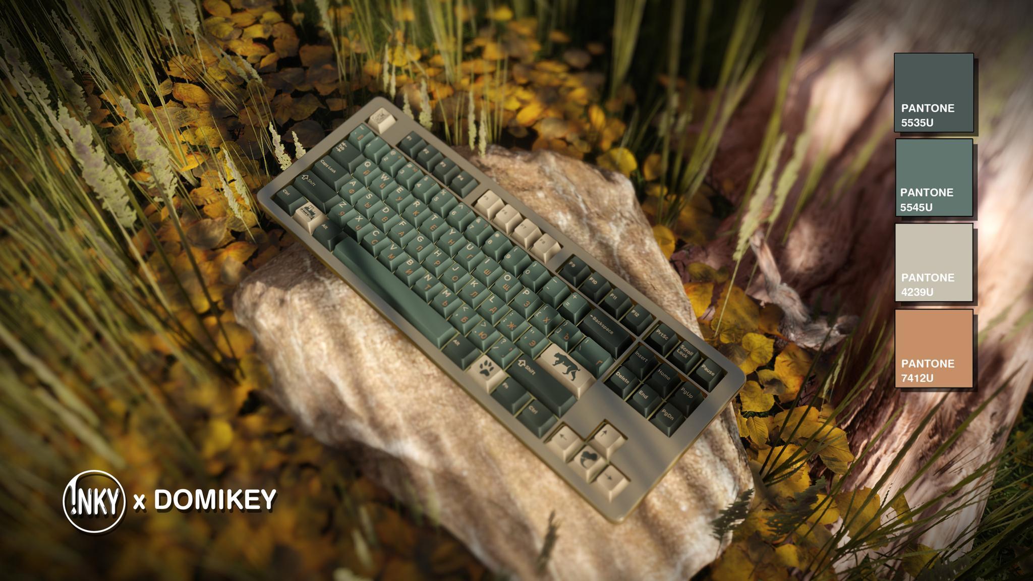 Silent Forest Cherry Profile Keycaps (IC)