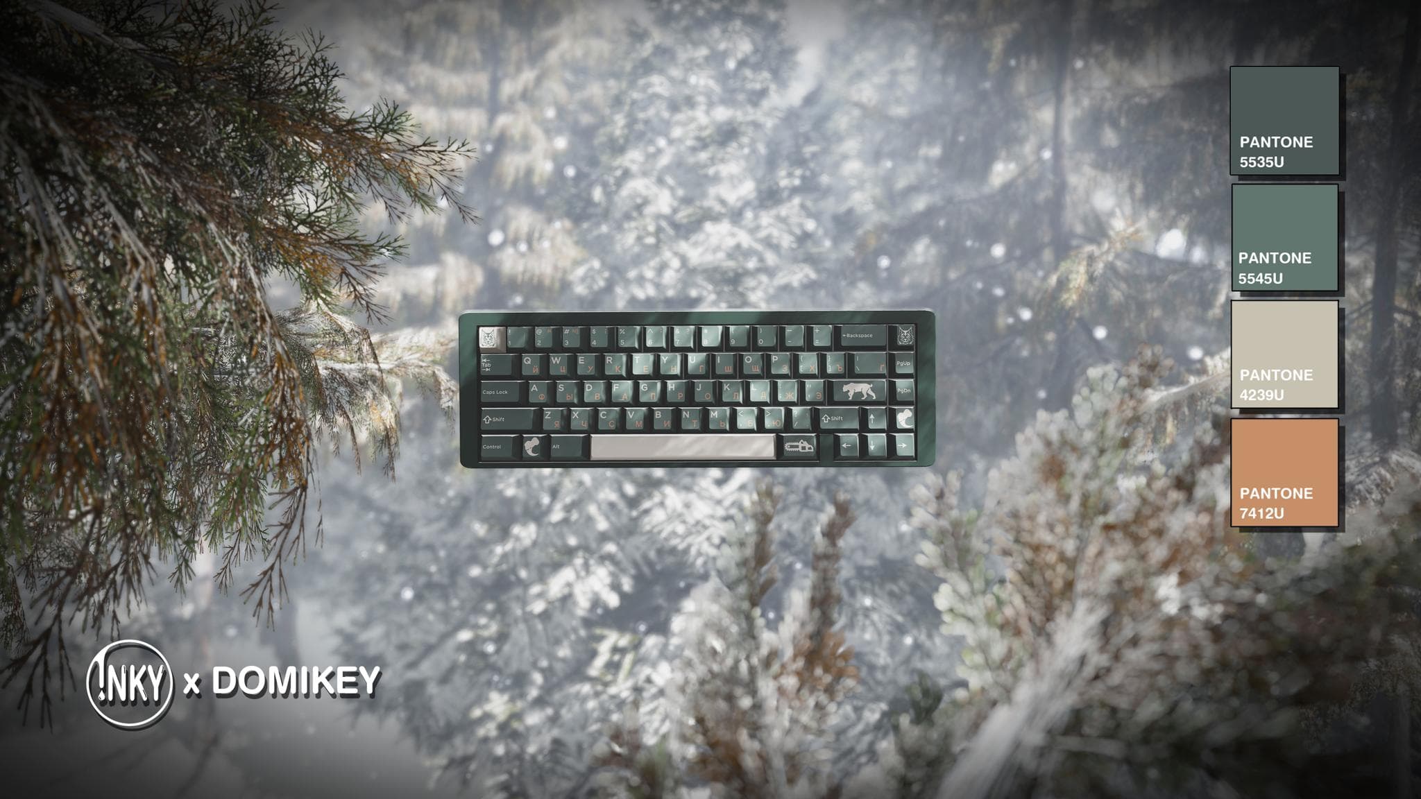 Silent Forest Cherry Profile Keycaps - Gallery image 2 showing project details